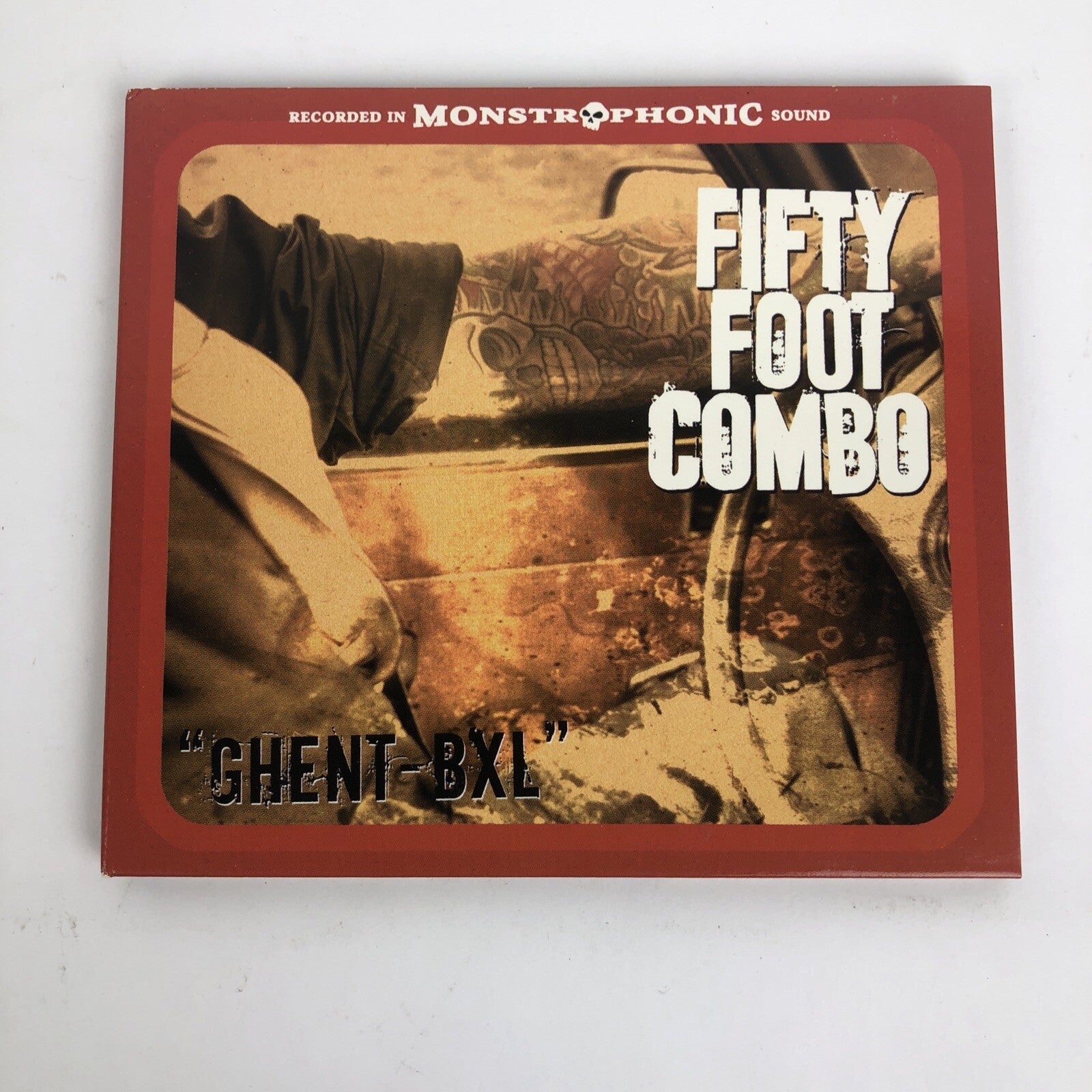 Fifty Foot Combo " Ghent-BXL " (CD, Drunkabilly, Belgium) Garage Surf MINT #9
