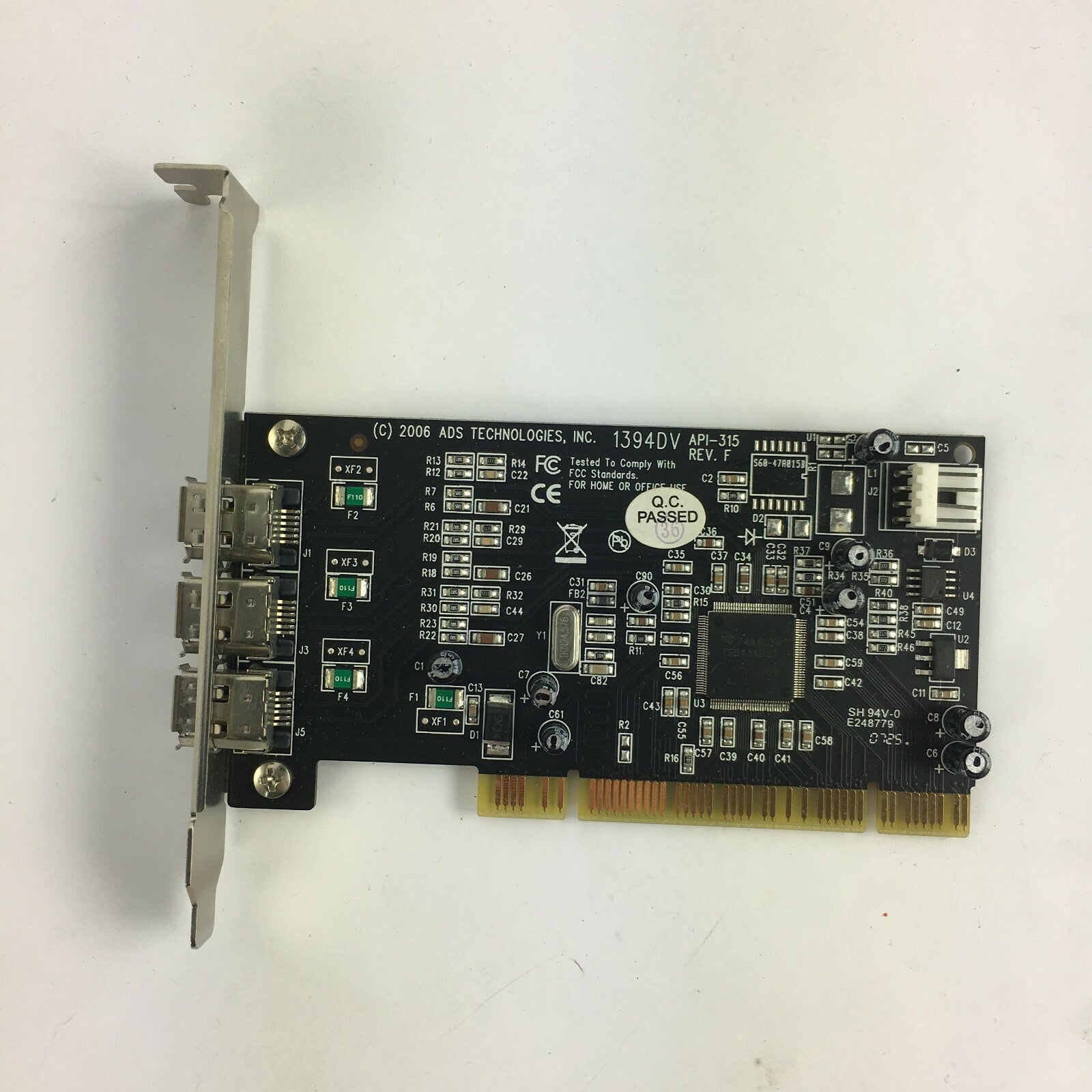 Genuine ADS Technologies 139DV IP-T022330-00-00082 PCI Card Desktop PC