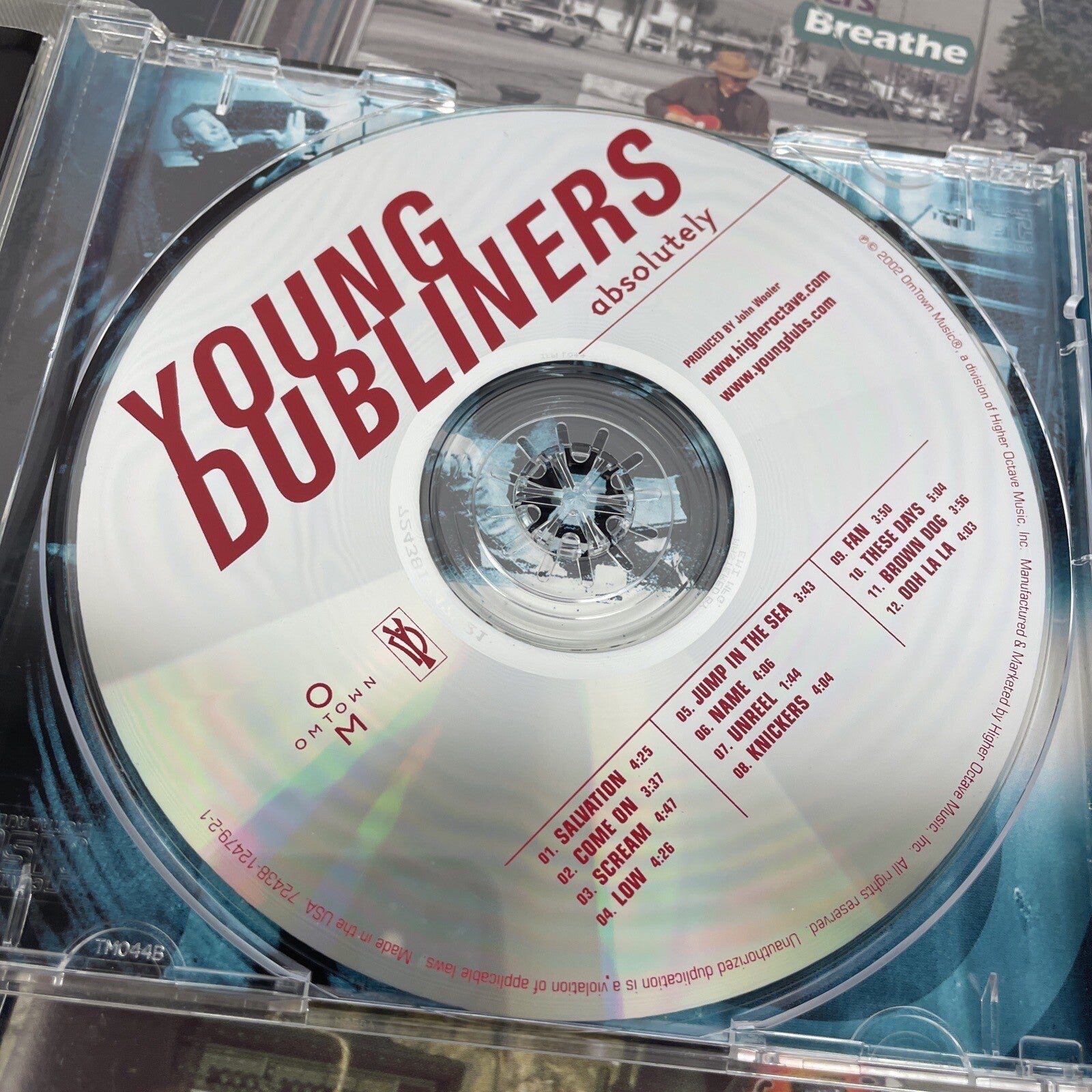 4 x The Young Dubliners CDs - Rocky Road, Absolutely, Breathe, Alive, alive'