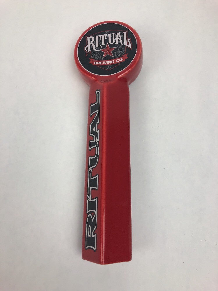 Ritual Brewing Co Beer Tap Handle Pub Bar Kegerator MONKS LUNCH RARE ITEM