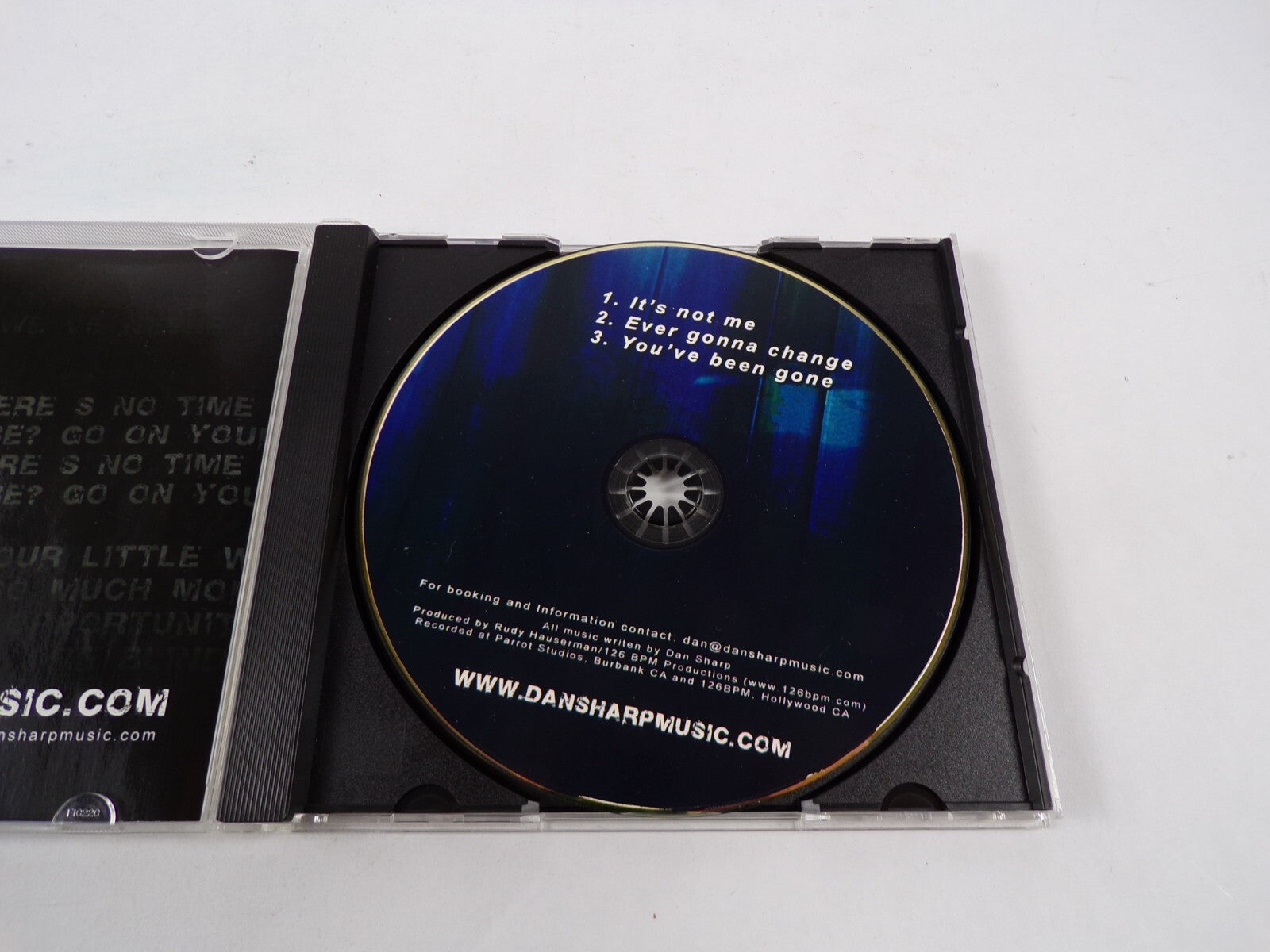 Dan Sharp It's Not Me Ever Gonna Change You 've Been Gone Dansharpmusic CD #40