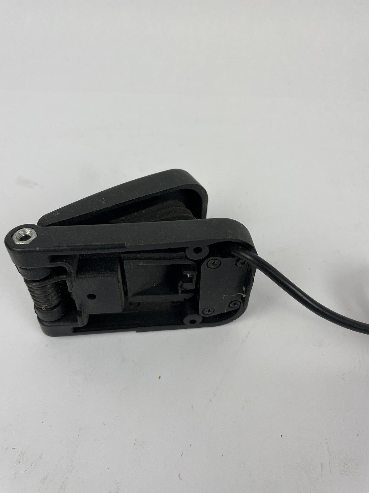 Electric foot throttle accelerator pedal for go kart scooter and e-bike speed control systems