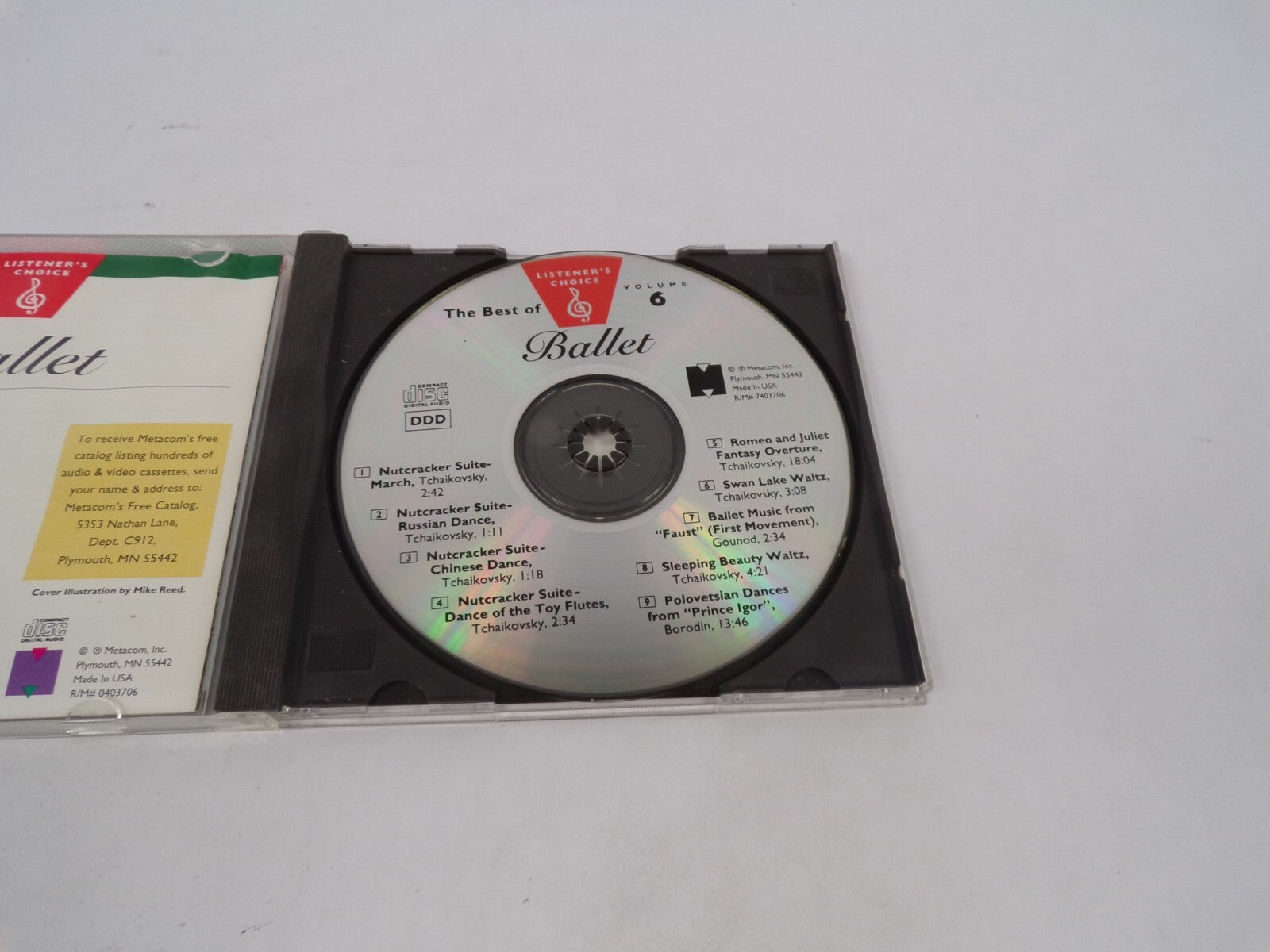 Listener's Choice The Best Of Ballet Nutcracker Suite Nutcracker Suite CD#69