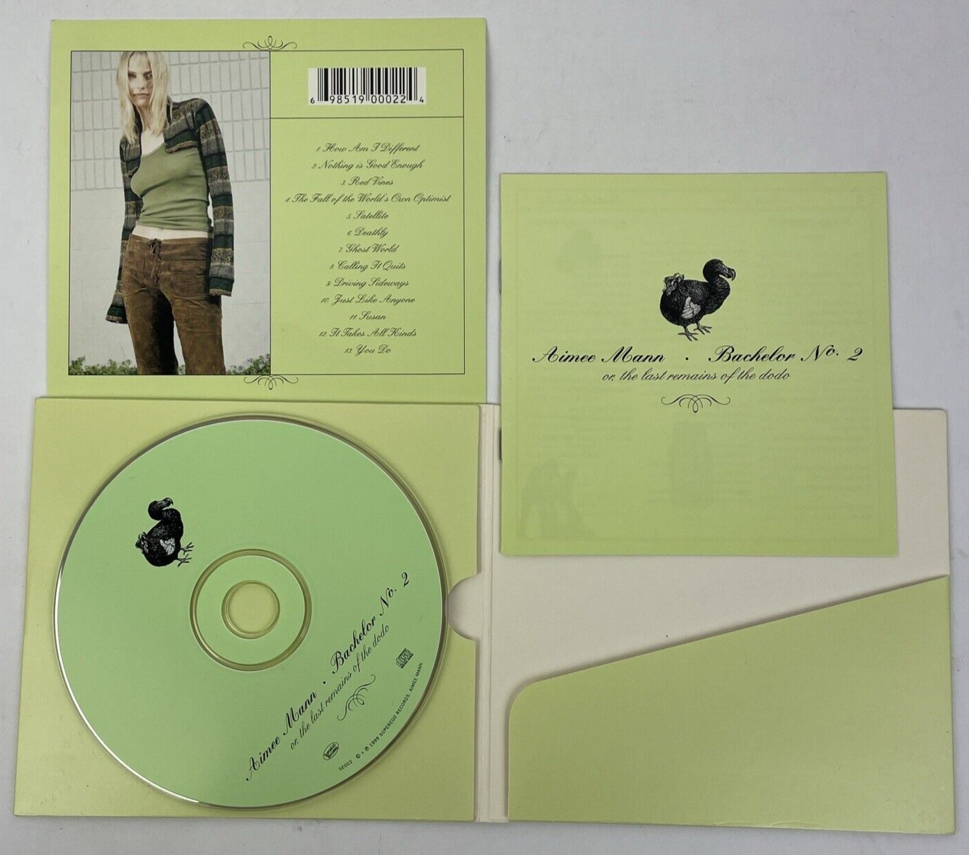 Aimee Mann - Bachelor No. 2 or, the Last Remains of the Dodo Digital Audio CD 99