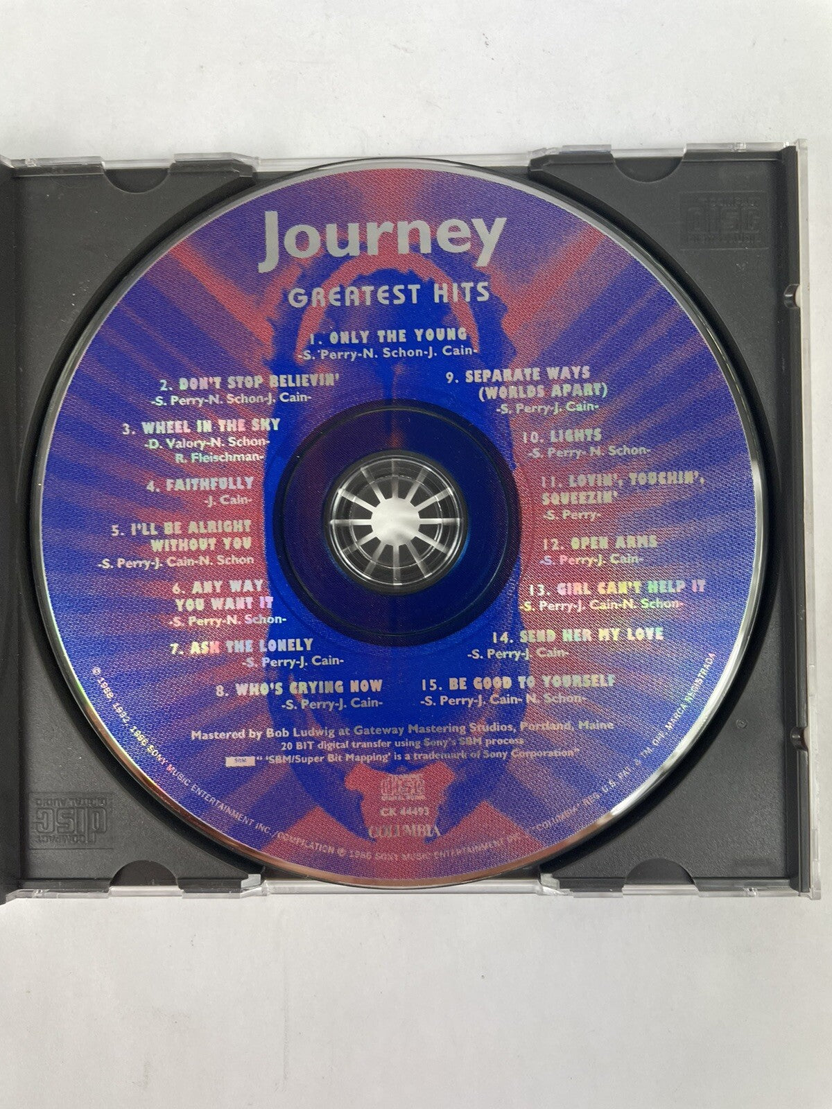 Journey - Journey's Greatest Hits CD (Oct-1996) Columbia. #5