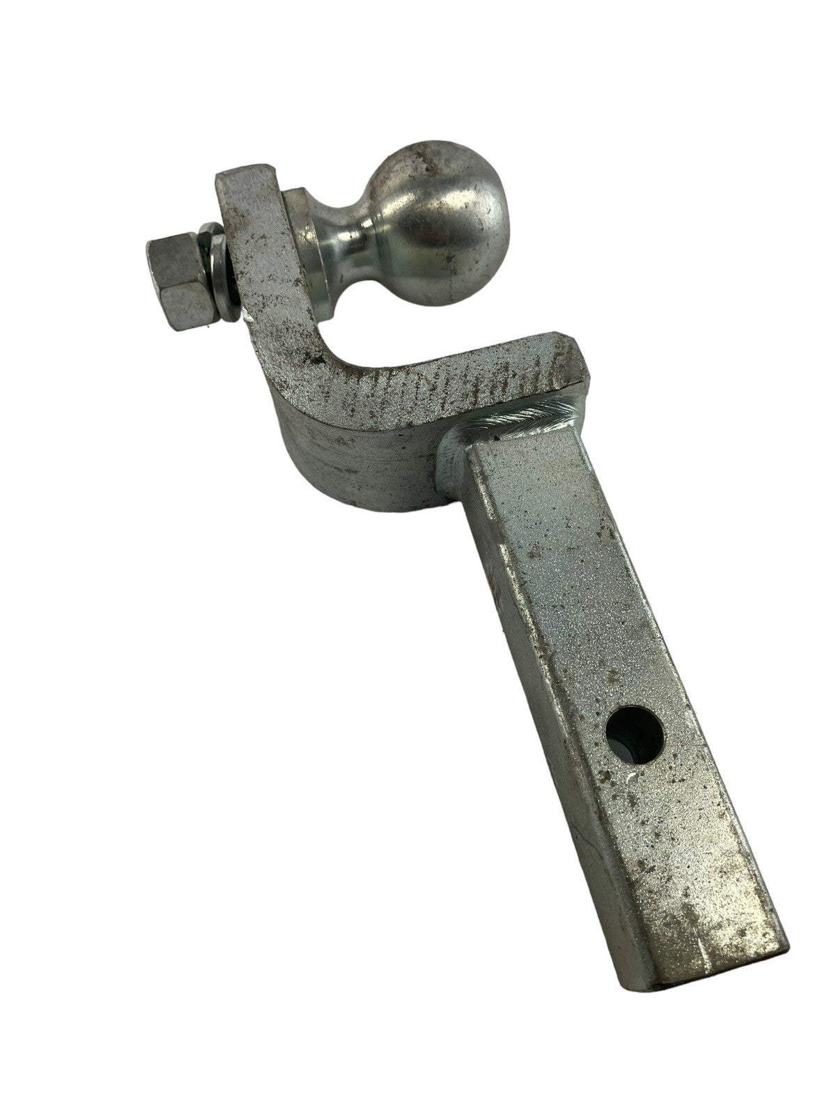 Lot of 2 Reese 6474 3500 lbs. Ball Mount Lock + 2" Chrome Trailer Hitch Ball