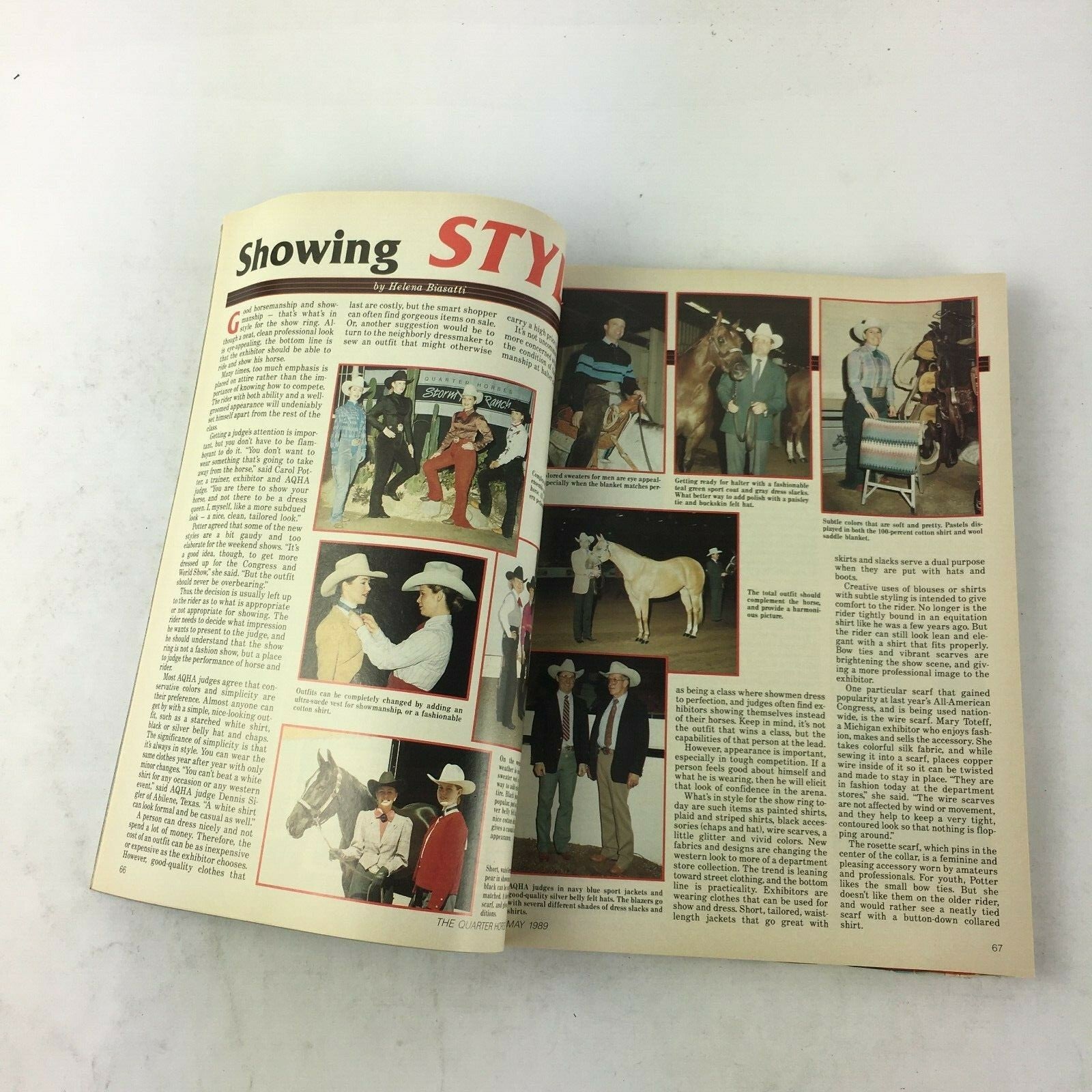 May 1989 The Quarter Horse Journal Magazine Worm your Hourse with Zimecterin