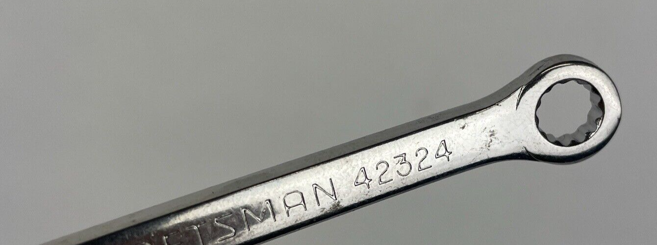 3 x Craftsman 3/16" 15/64" 5/16" Combination 6 Pt Ignition Midget Wrench Lot