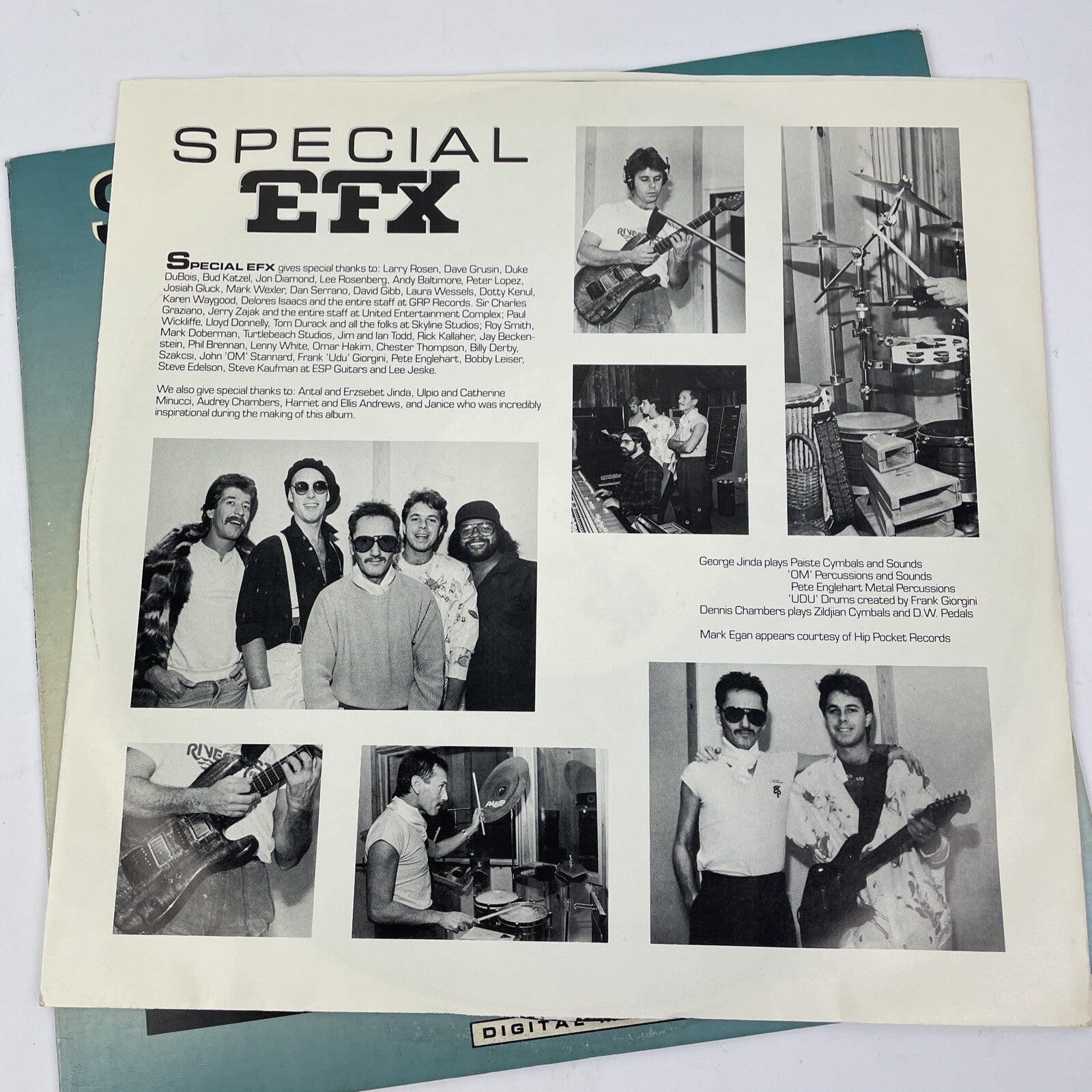 Special EFX Vinyl Slice Of Life Digital Master Vinyl Record LP Jazz
