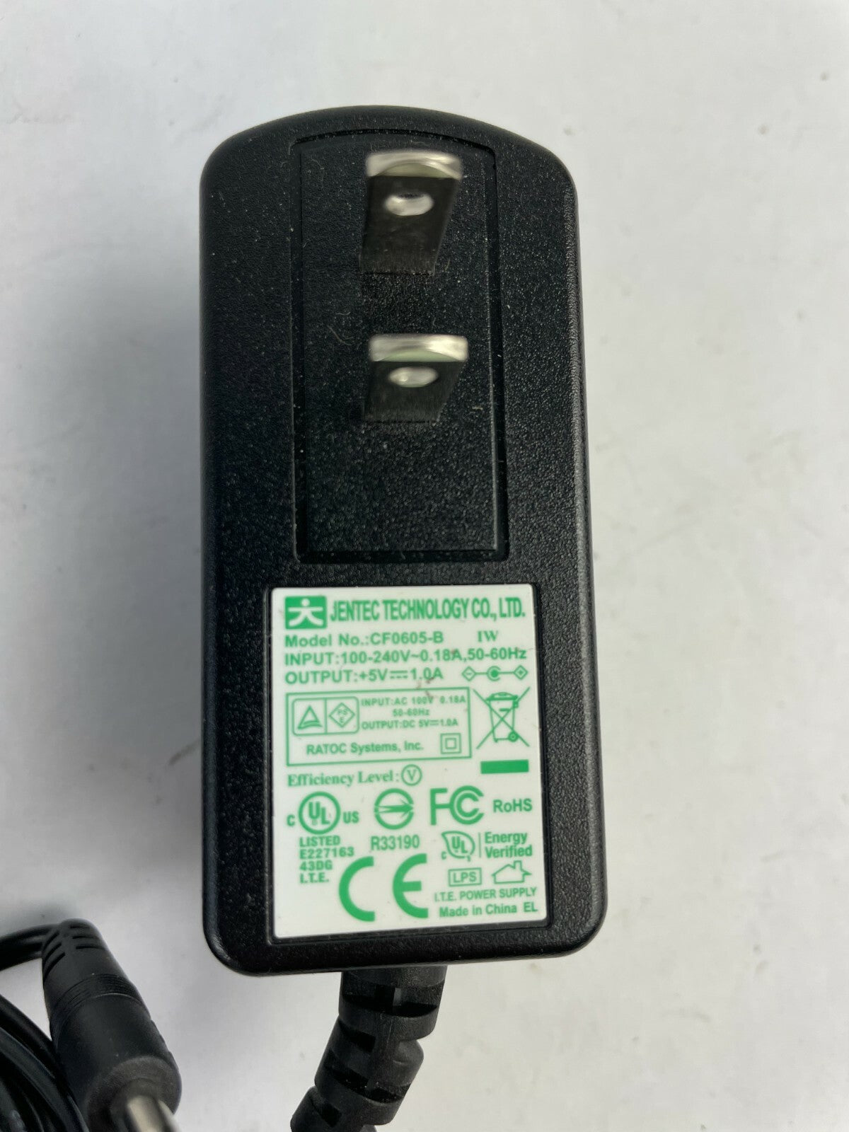 Genuine Ac Adapter CF0605-B Output 5 V 1.0 A Power Supply Adapter A74