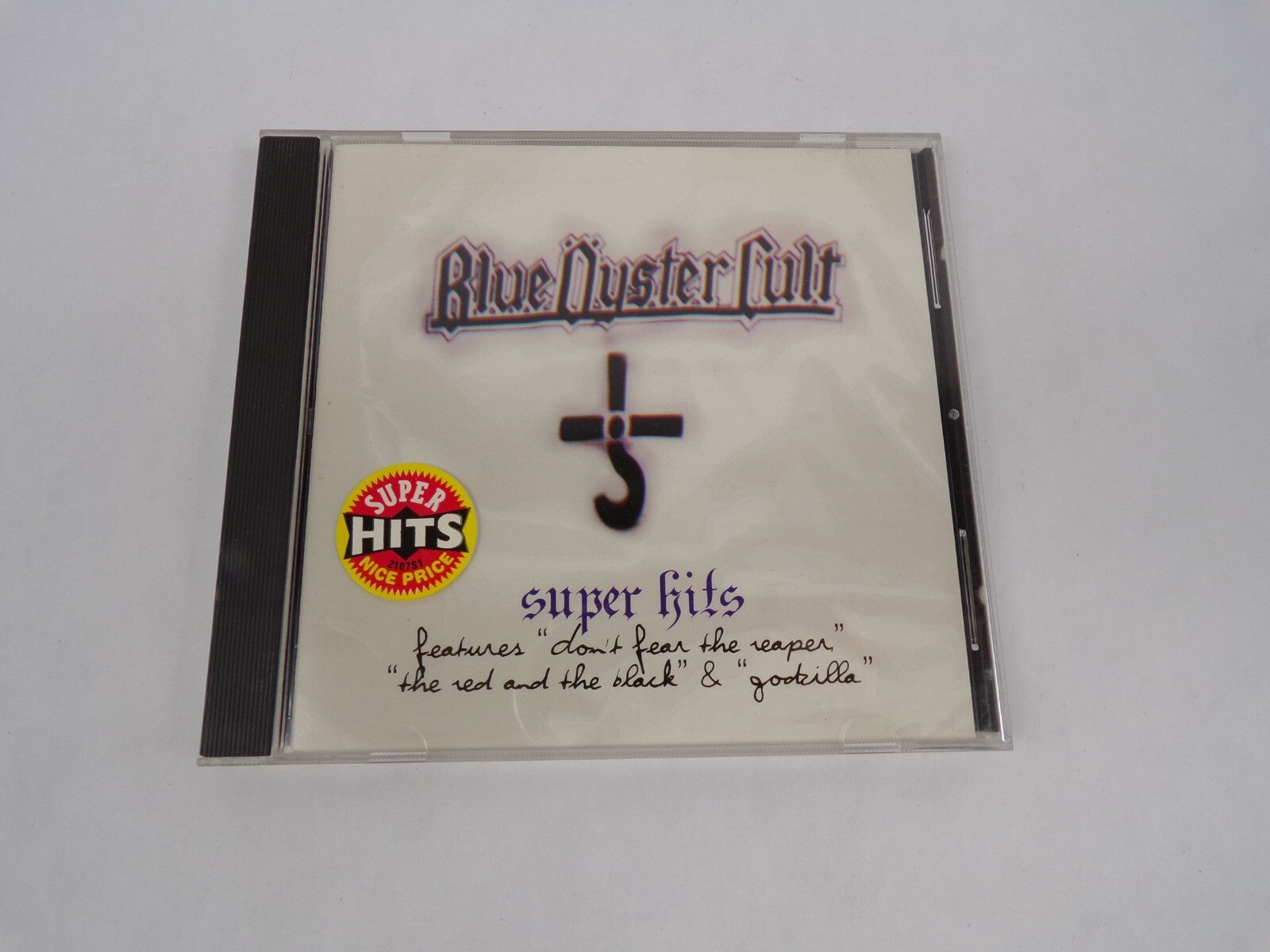 Blue Oyster Cult Super Hits Don't Fear The Reaper Black Blade Flaming CD#63