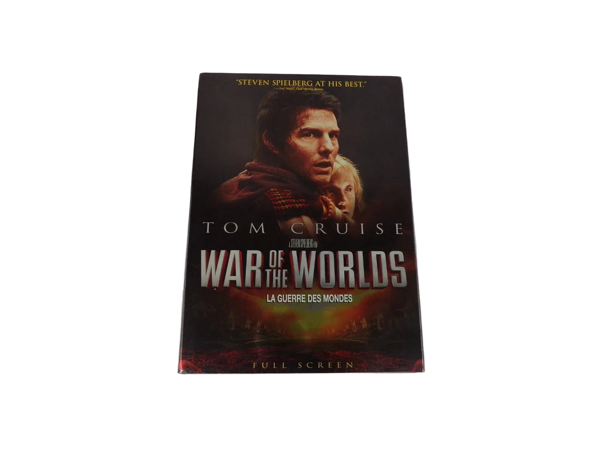 War of the Worlds DVD Tom Cruise La Guerre des Mondes