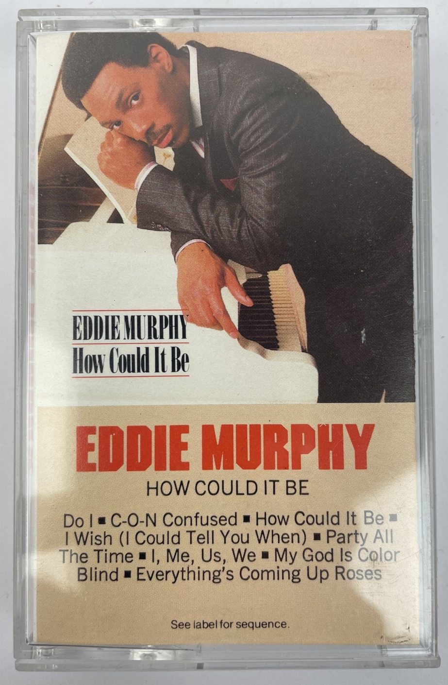 Eddie Murphy - How Could It Be 1985 Cassette My Girl Wants to Party All the Time