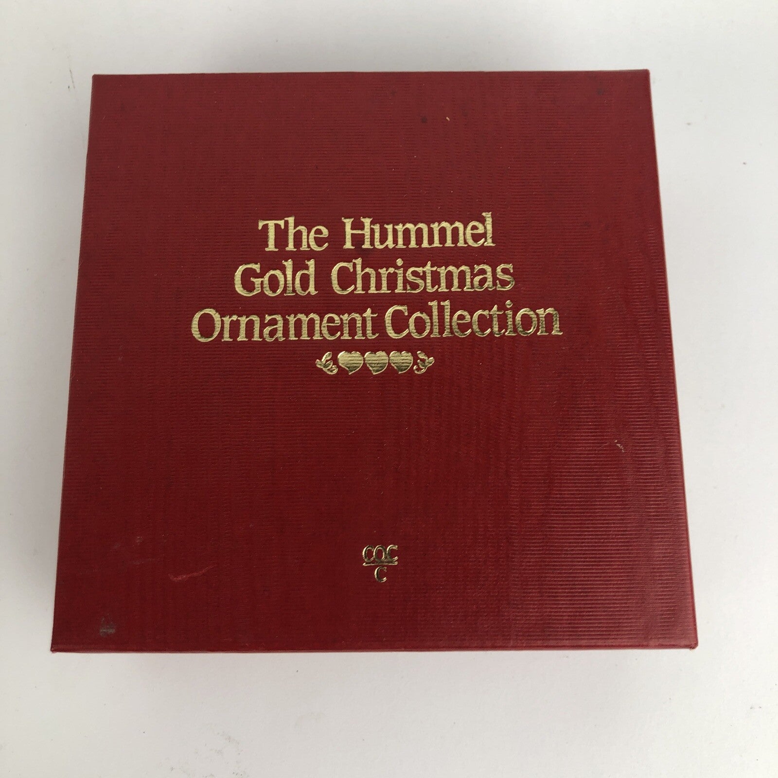 HUMMEL GOLD CHRISTMAS ORNAMENT COLLECTION " The Opinion " DANBURY w Original Box