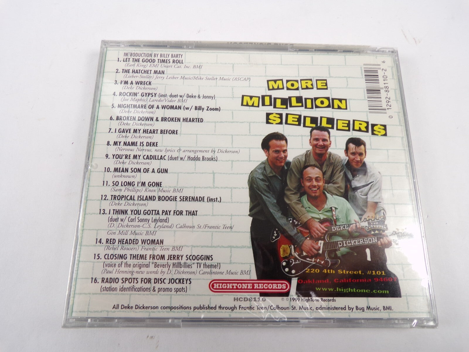 More Million Eller By Deke Dickerson Let The Good Times Roll The HatchetmanCD#62