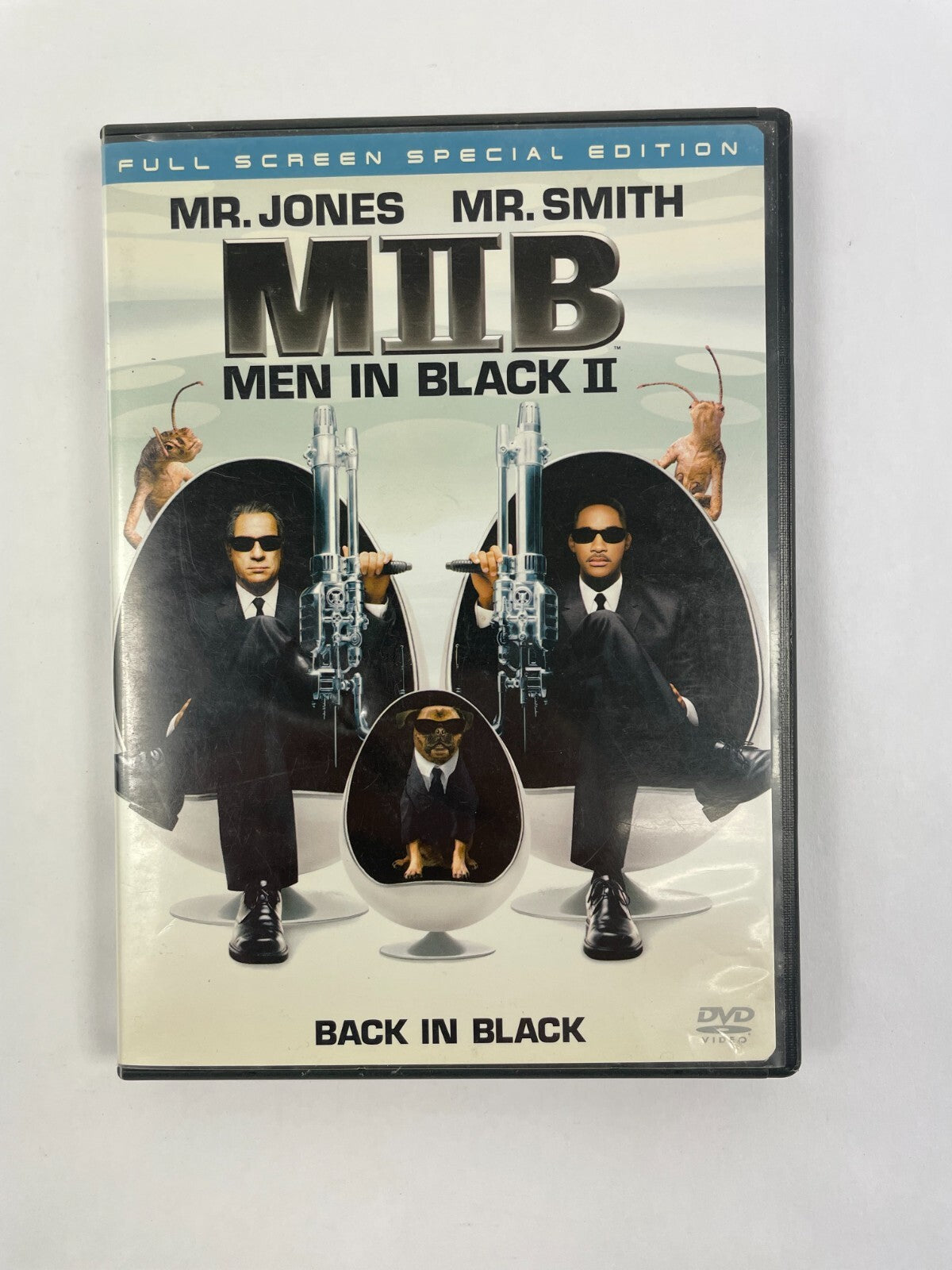 MIIB Men In Black II Back In Black Mr.Jones Mr.Smith DVD Movie