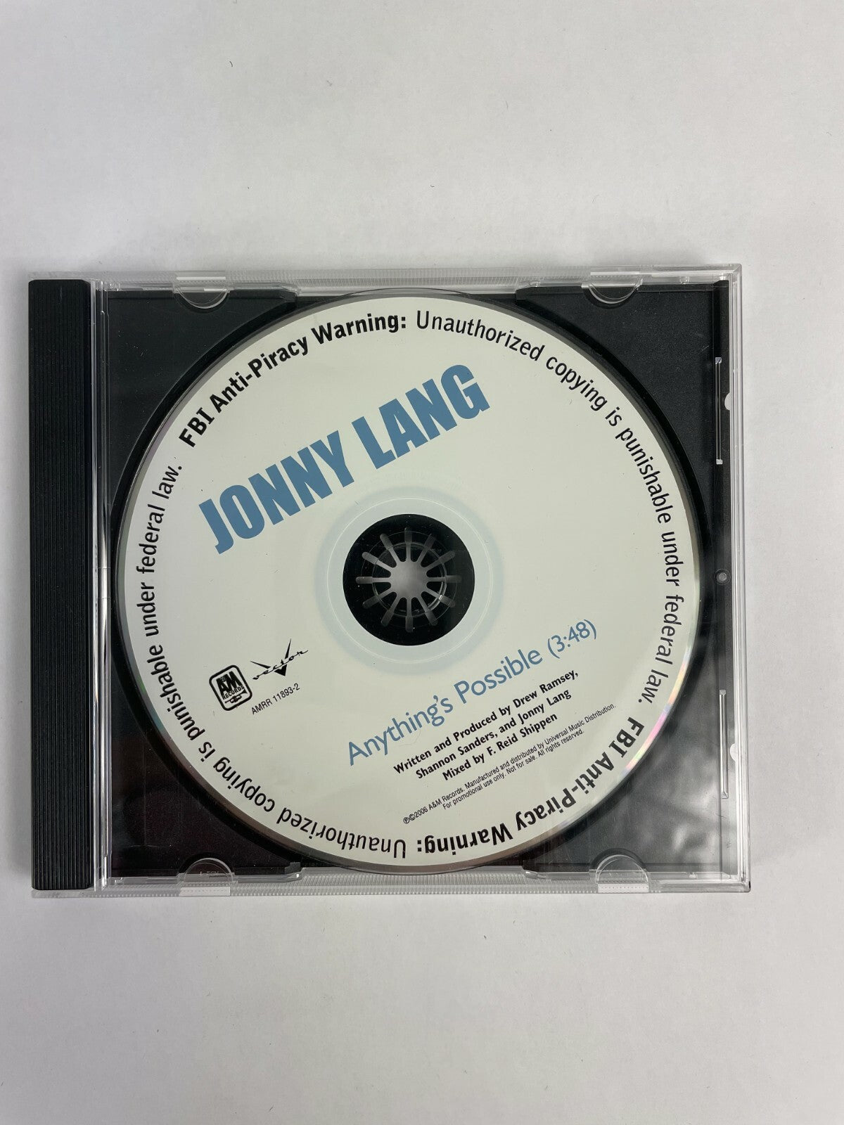 Jonny Lang By Drew Ramsey Shannon Sanders Mixed By F.Reid Shippen Disc Q11