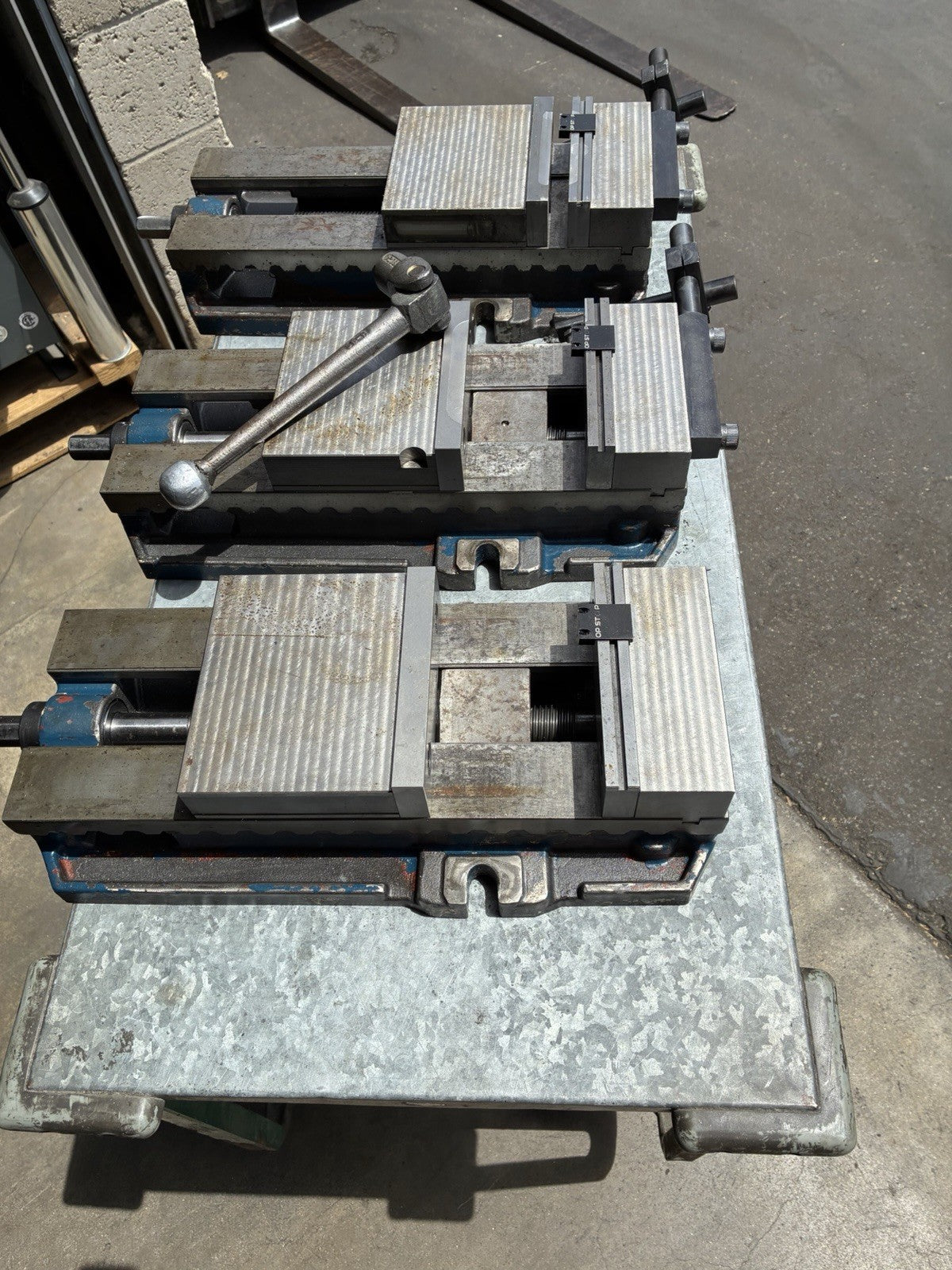 Lot of 3 : Shars 690V 6" CNC Premium Milling Machine Vises Precision Vise