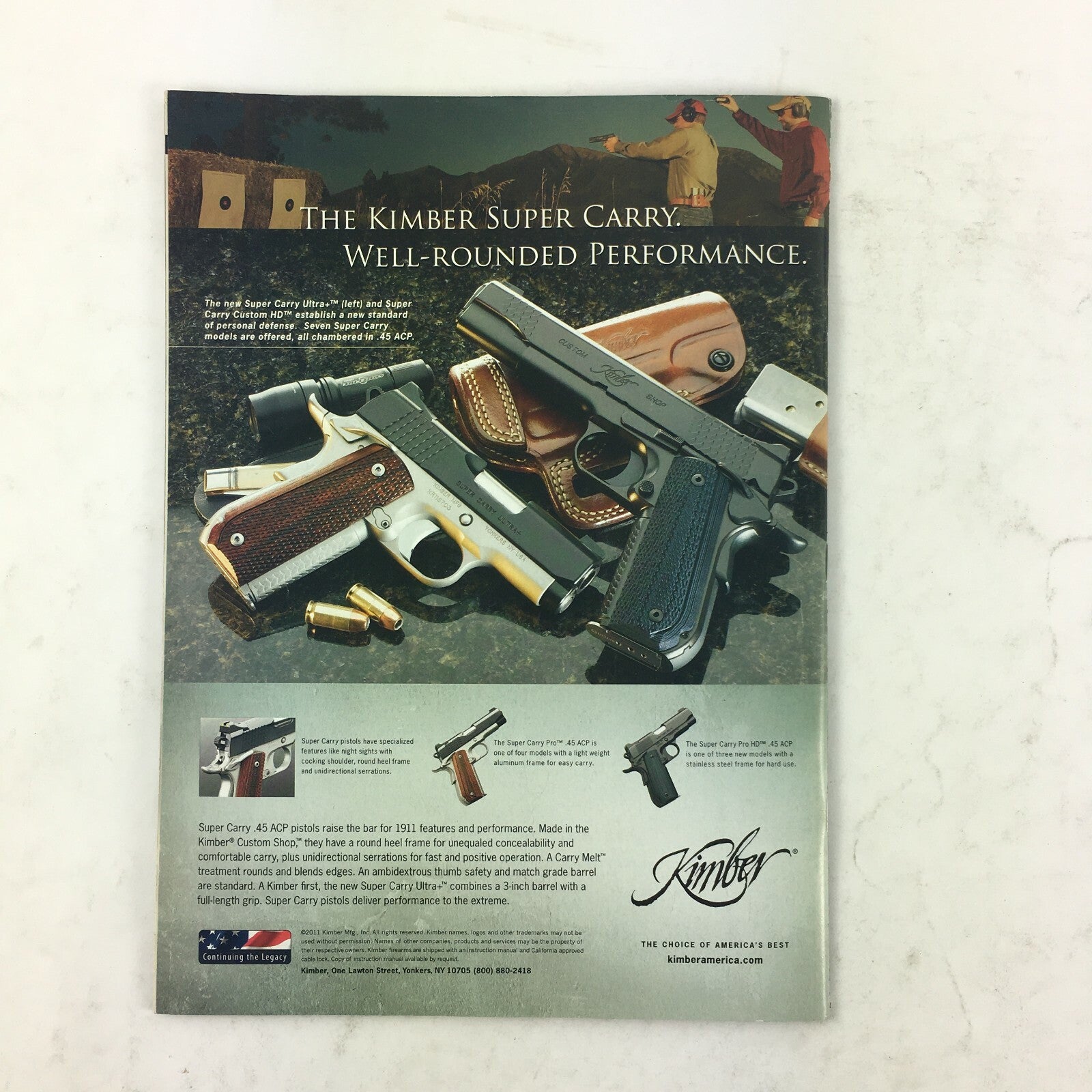 December 2011 American Rifleman Magazine This Card Will Beat Obama