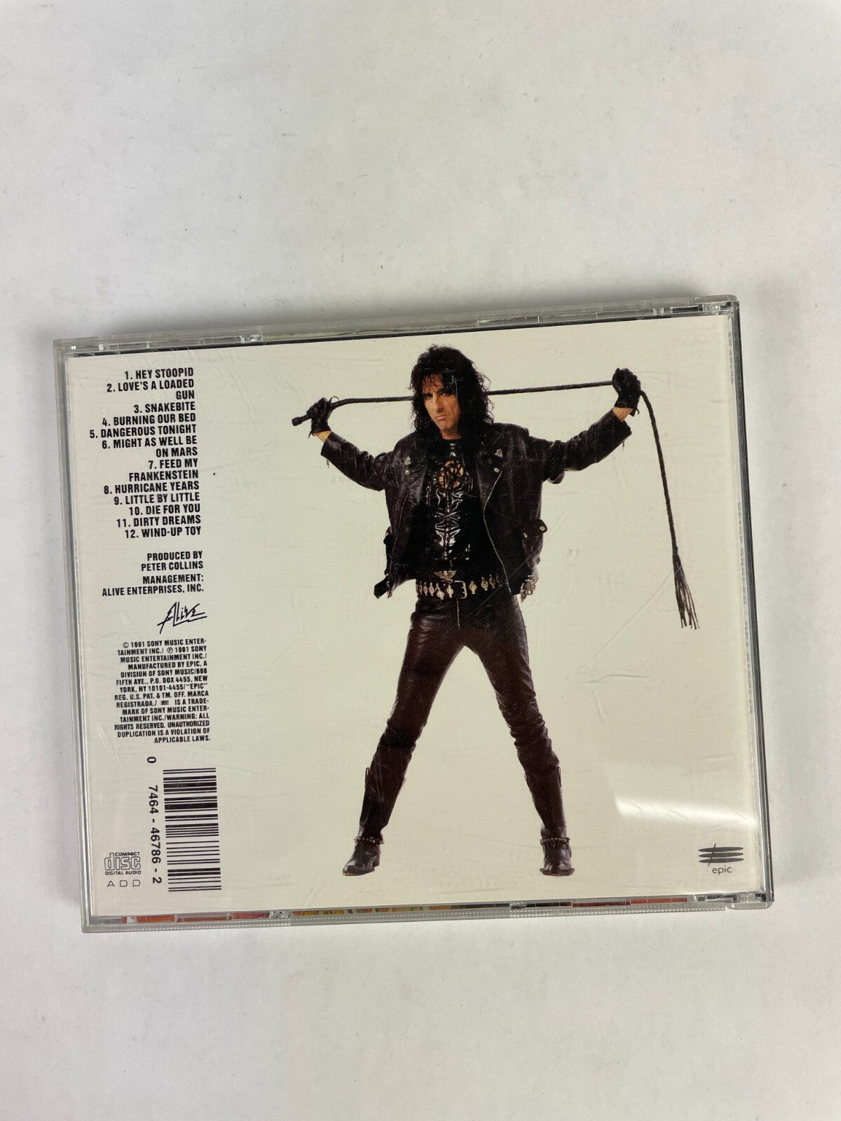 Alice Cooper Greatest Hits CD #7