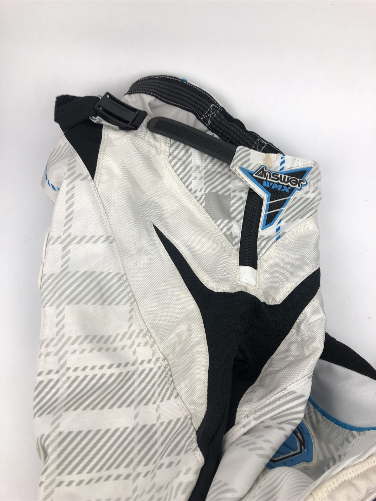 Answer Racing 2010 WMX Motocross MX ATV Pants White Black Girls Youth Size 4