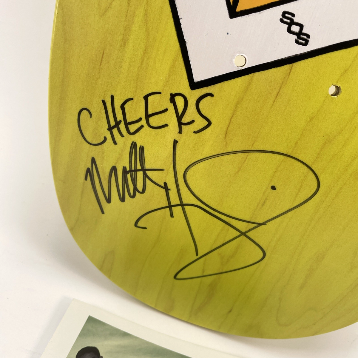 Matt Hensley H-Street Skateboards A Series Vista Pole Street Swinger Signed #30
