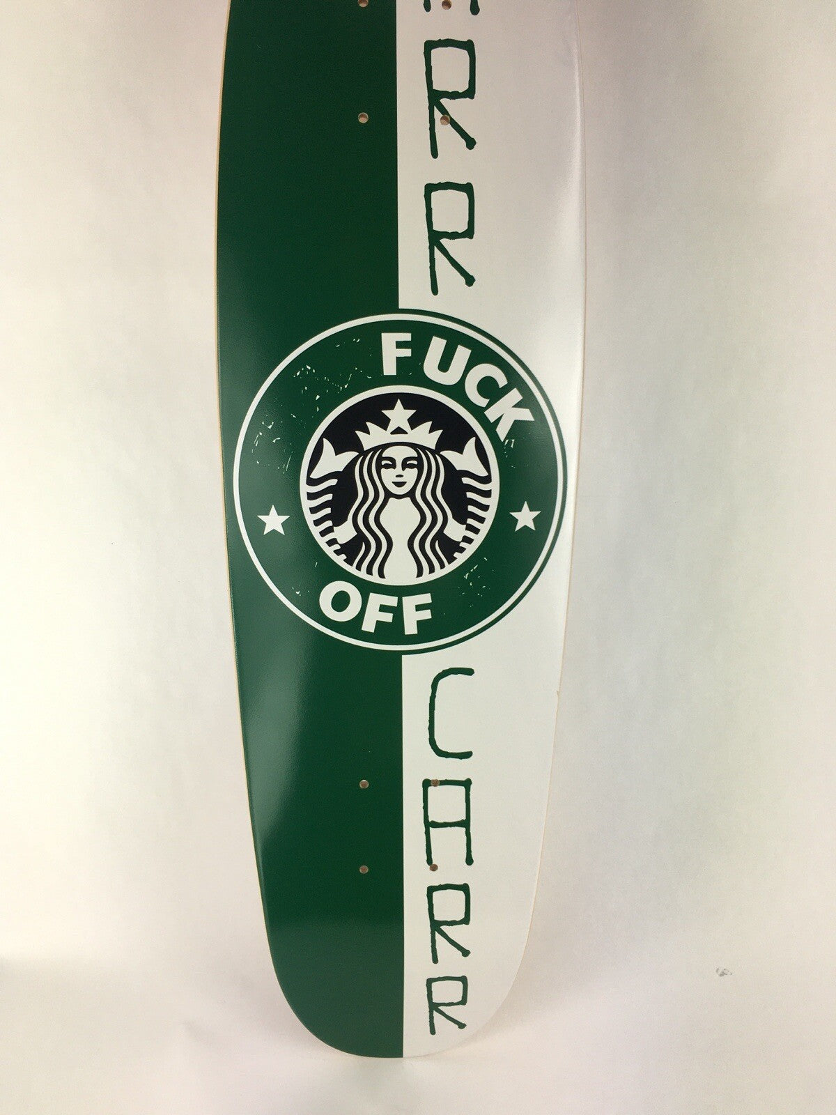 Premium Skateboards Carr Coffee F*CK cruiser skateboard deck 7.75 x 29 inch 7-ply hard rock maple C1.