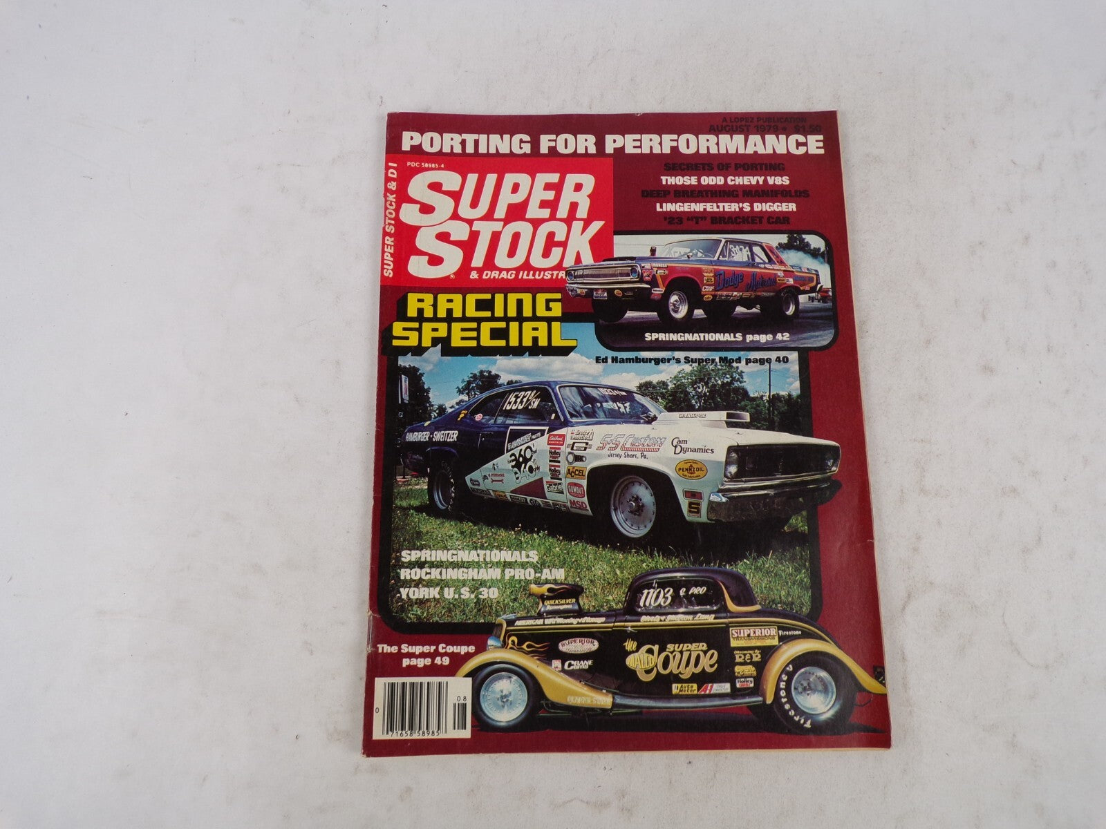 August 1979 Super Stock Porting For Performance Secrets Of Porting Those Odd Che