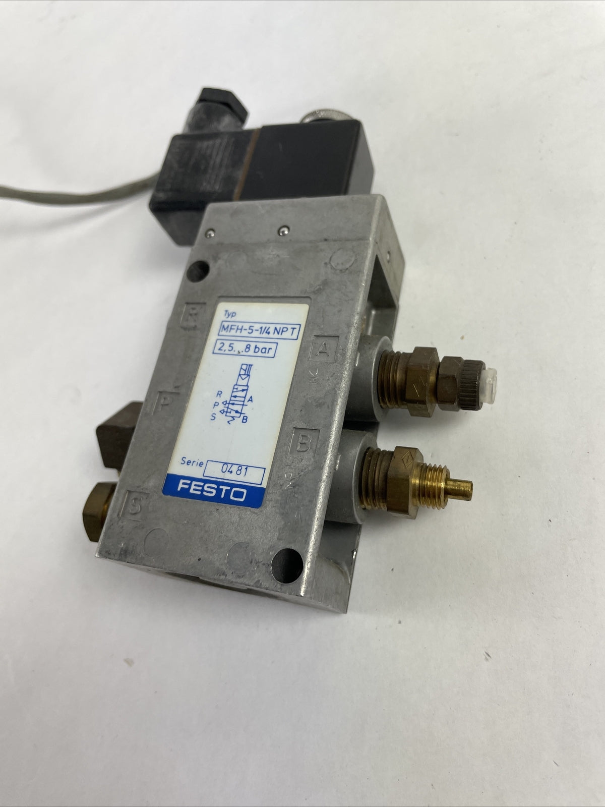 Festo MFH-5-1/4 NPT Solenoid Valve