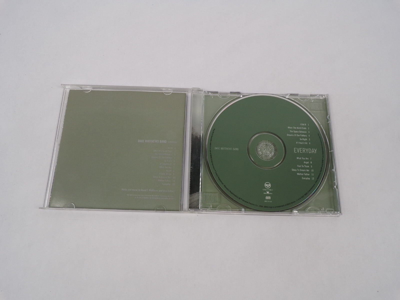 Dave Matthews Band Everyday When The Word Ends Fool To Think Angel CD#63