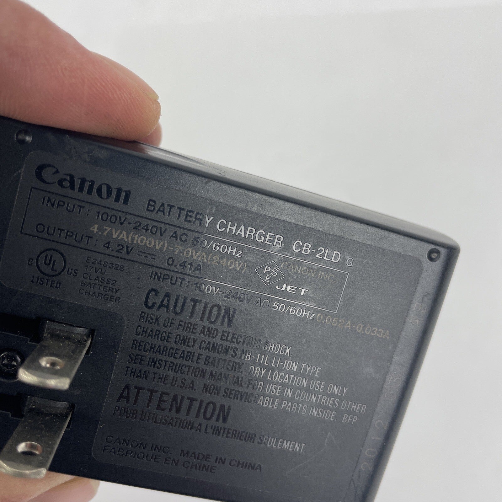 Genuine Original CANON CB-2LF CB-2LD Battery Charger for NB-11LH NB-11L Battery