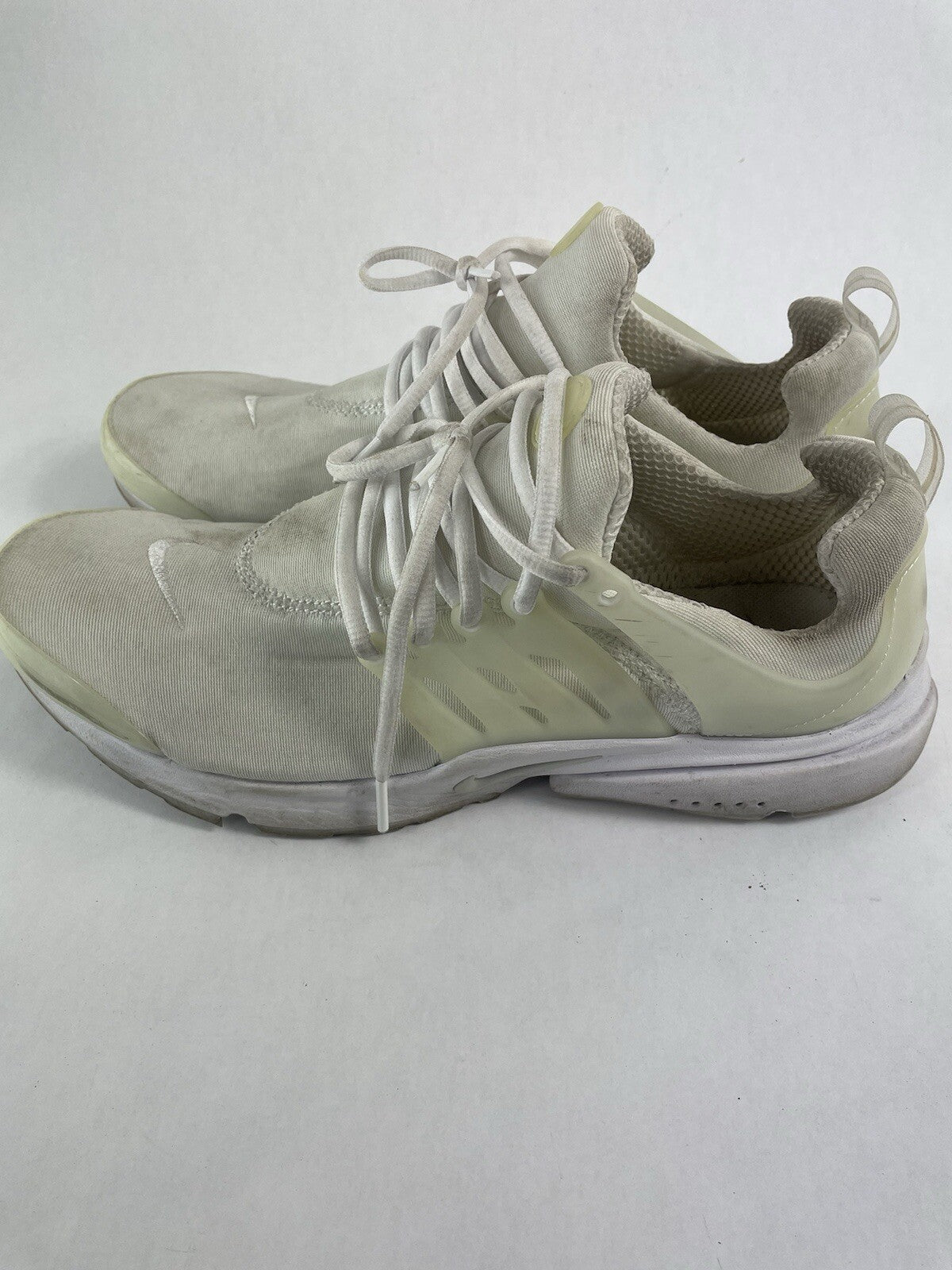 Nike Air Presto Triple White Men Size 12 White Running Shoes Sneakers CT3550-100
