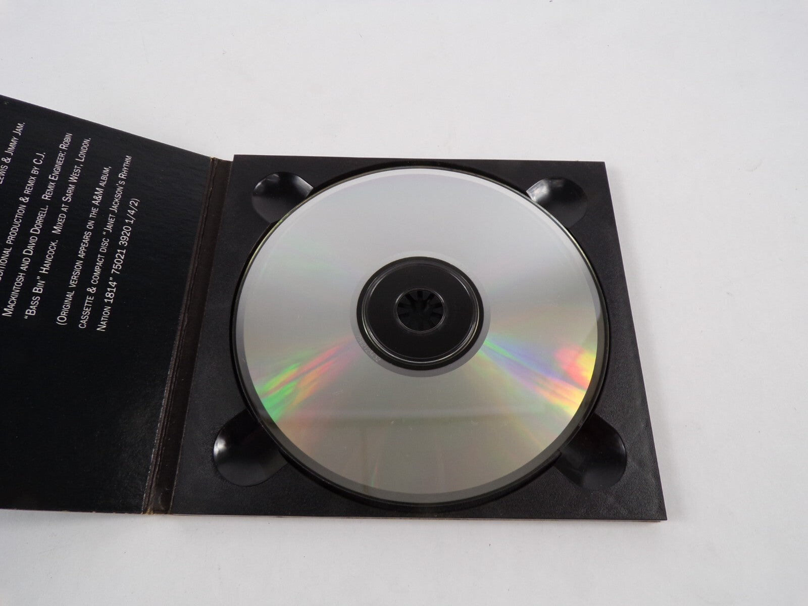 Janet Jackson Black Cat Funkt 12'' Funky 7'' Video Mix Short Solo 3 Snaps CD#45