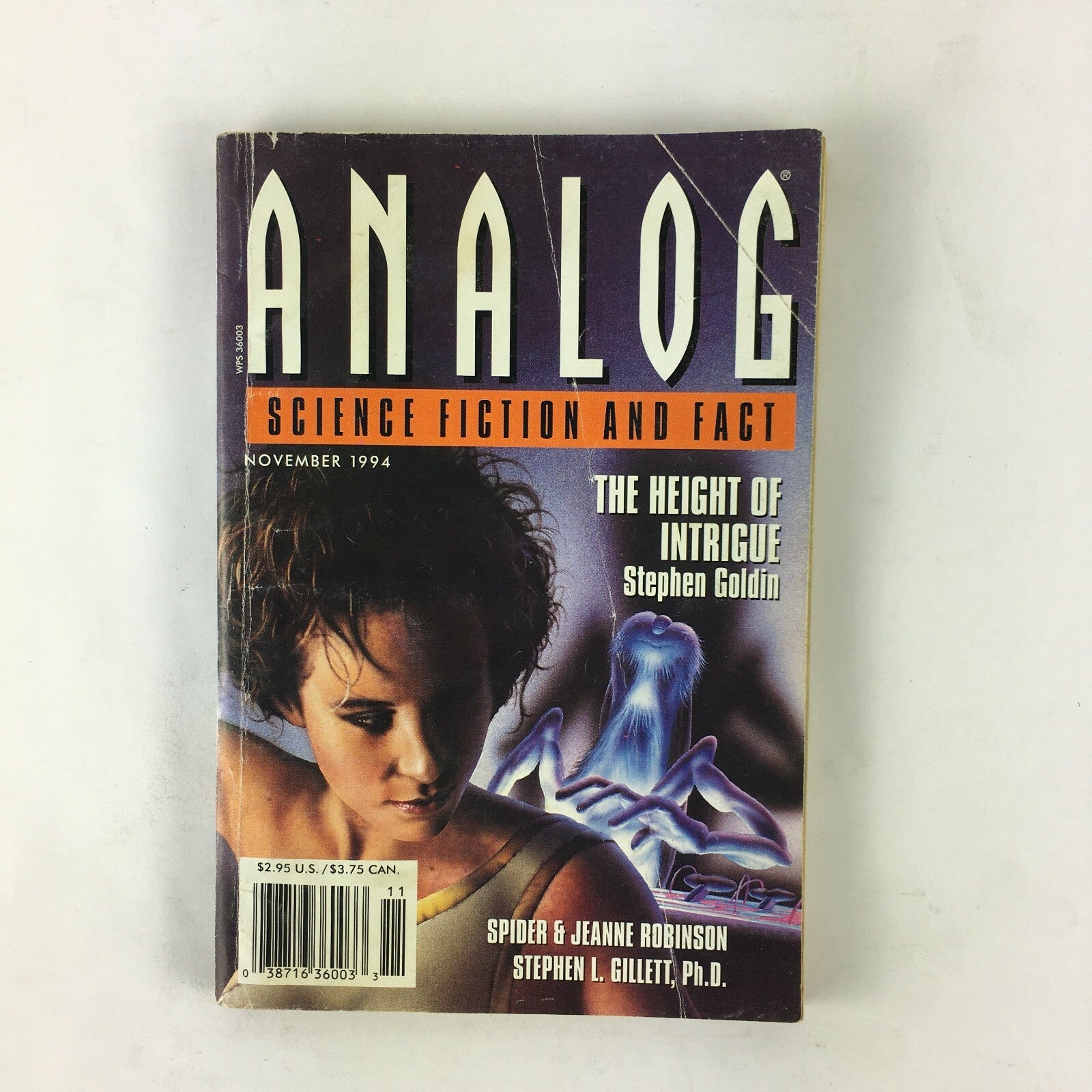 November 1994 Analog ScienceFiction Fact Magazine The Height of Intrigue Stephen