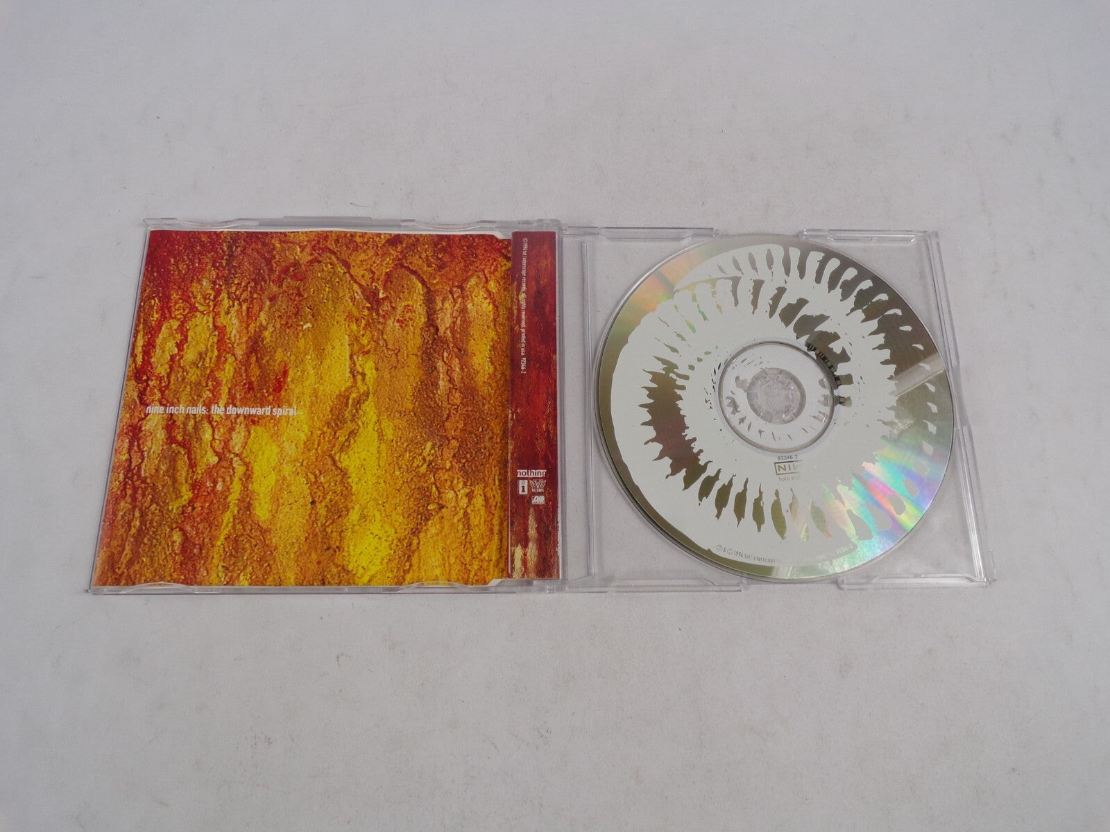 Nine Inch Nails The Downward Spiral Interscope Records All Rights Reserved CD#58