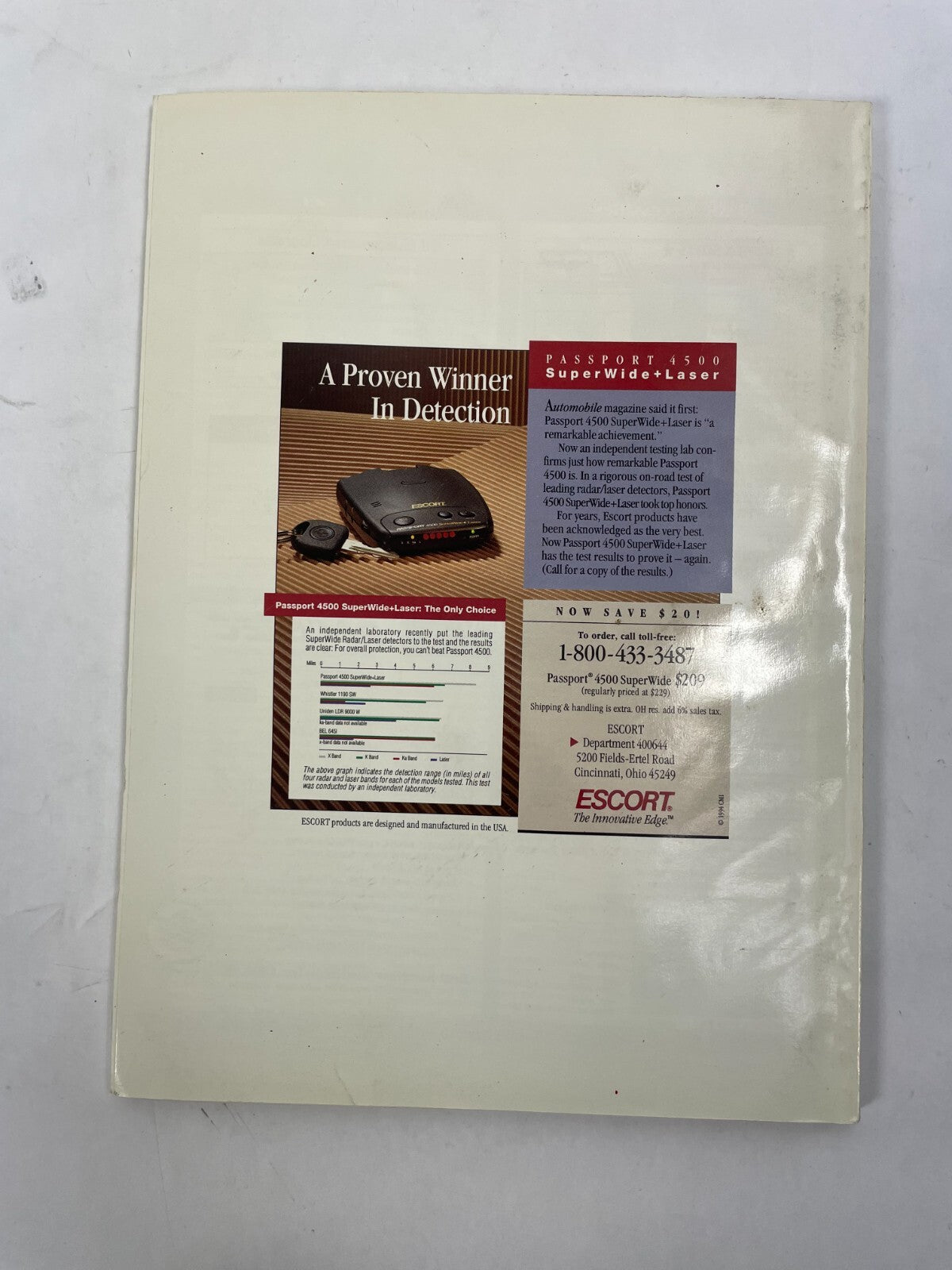 April 1994 Porsche Panorama Magazine At Play in the Force Fields of the Lord