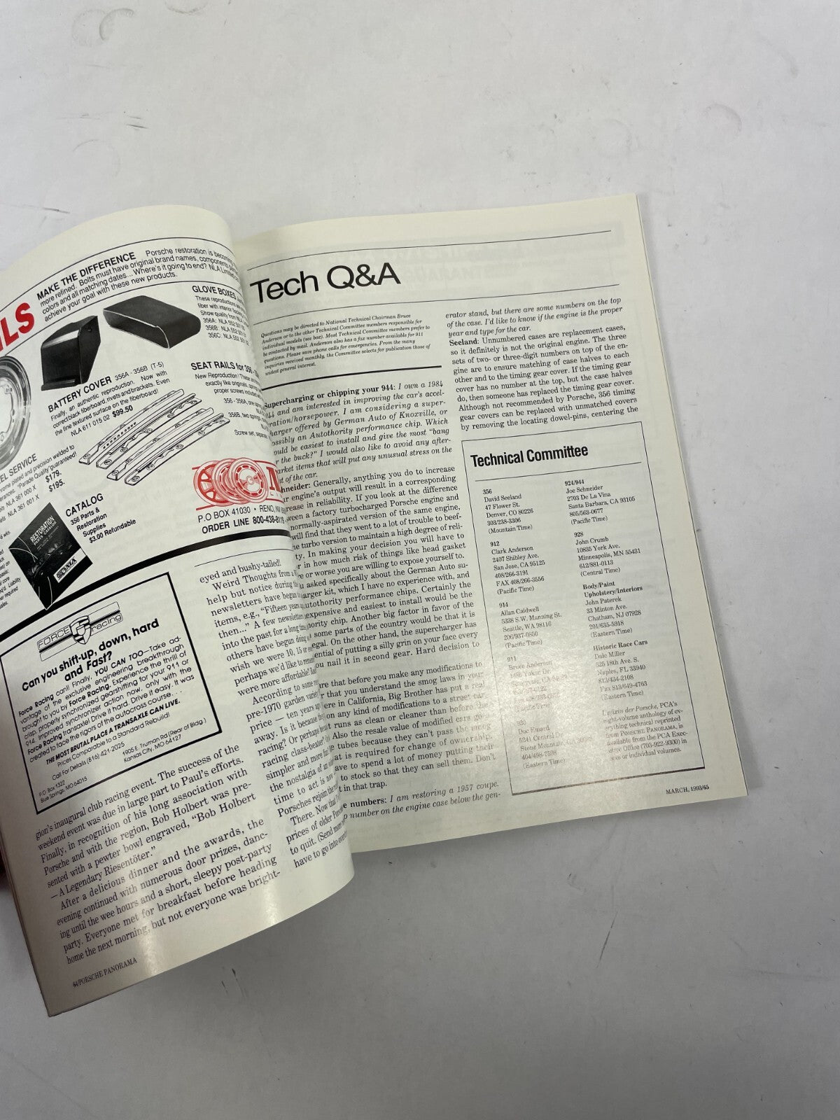 March 1993 Porsche Panorama Magazine Supercharging or Chipping your 944