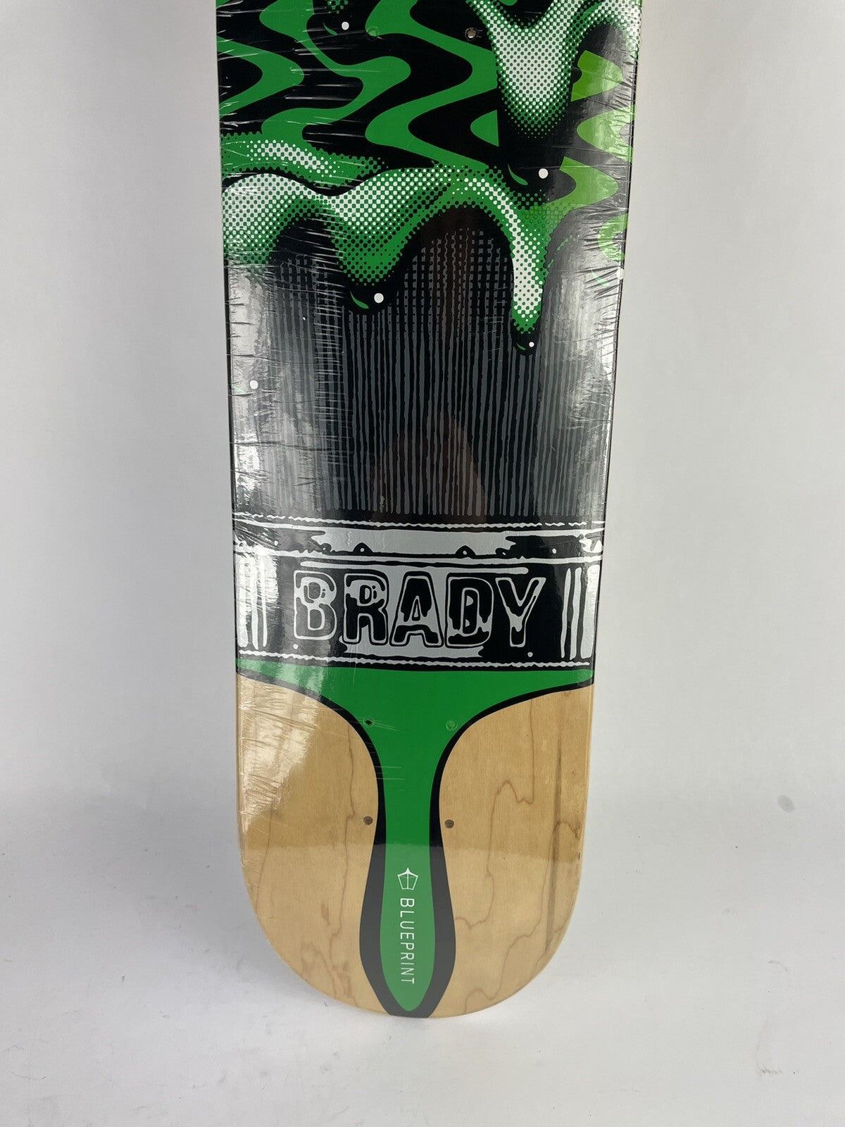 Blueprint Skateboards Mini Grom Brady Paint 7.25 x 29.25-inch Canadian maple skateboard deck C1.