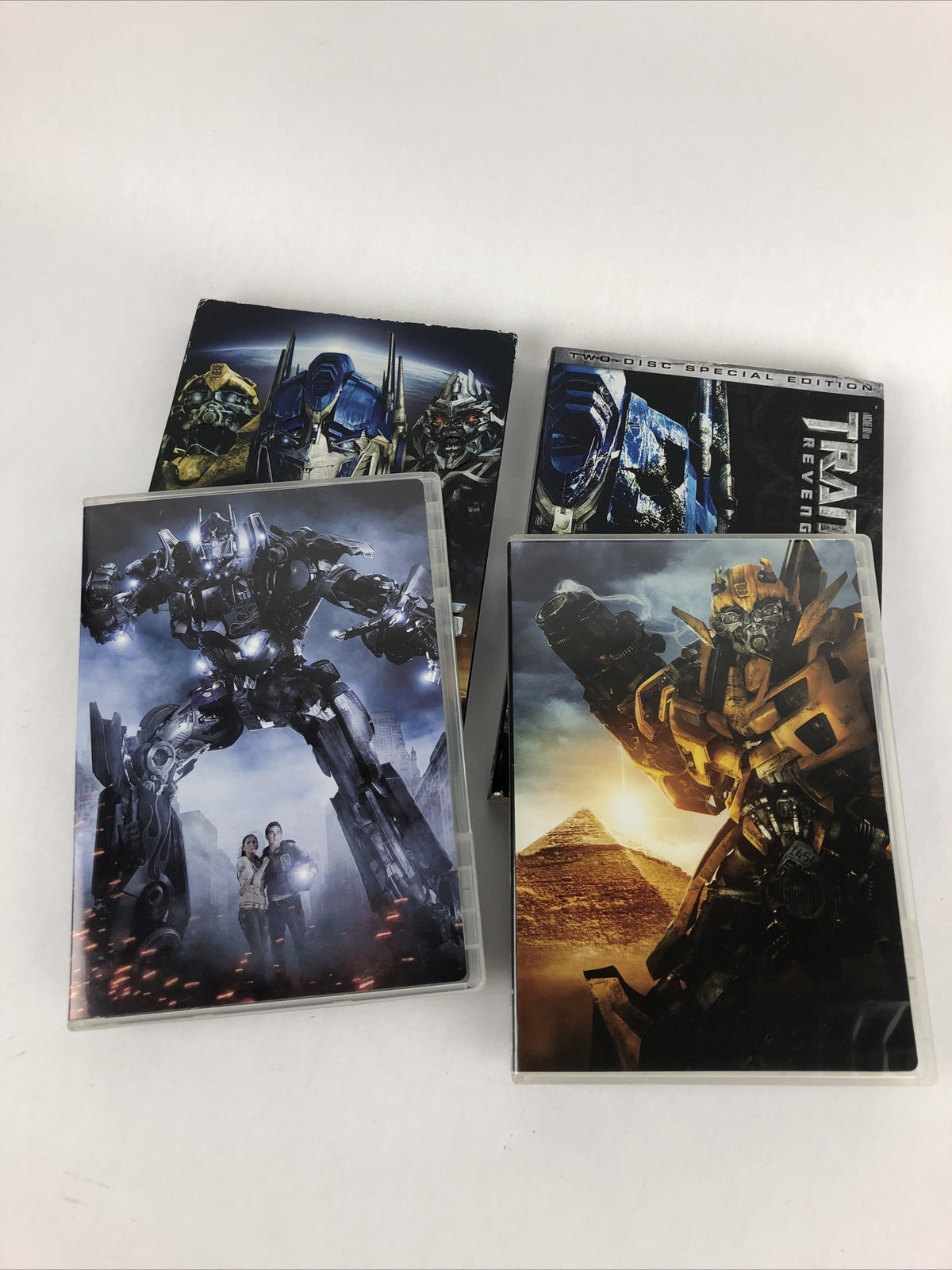 Transformers Lot of 2 movies Transformers and Revenge of the Fallen Michael Bay