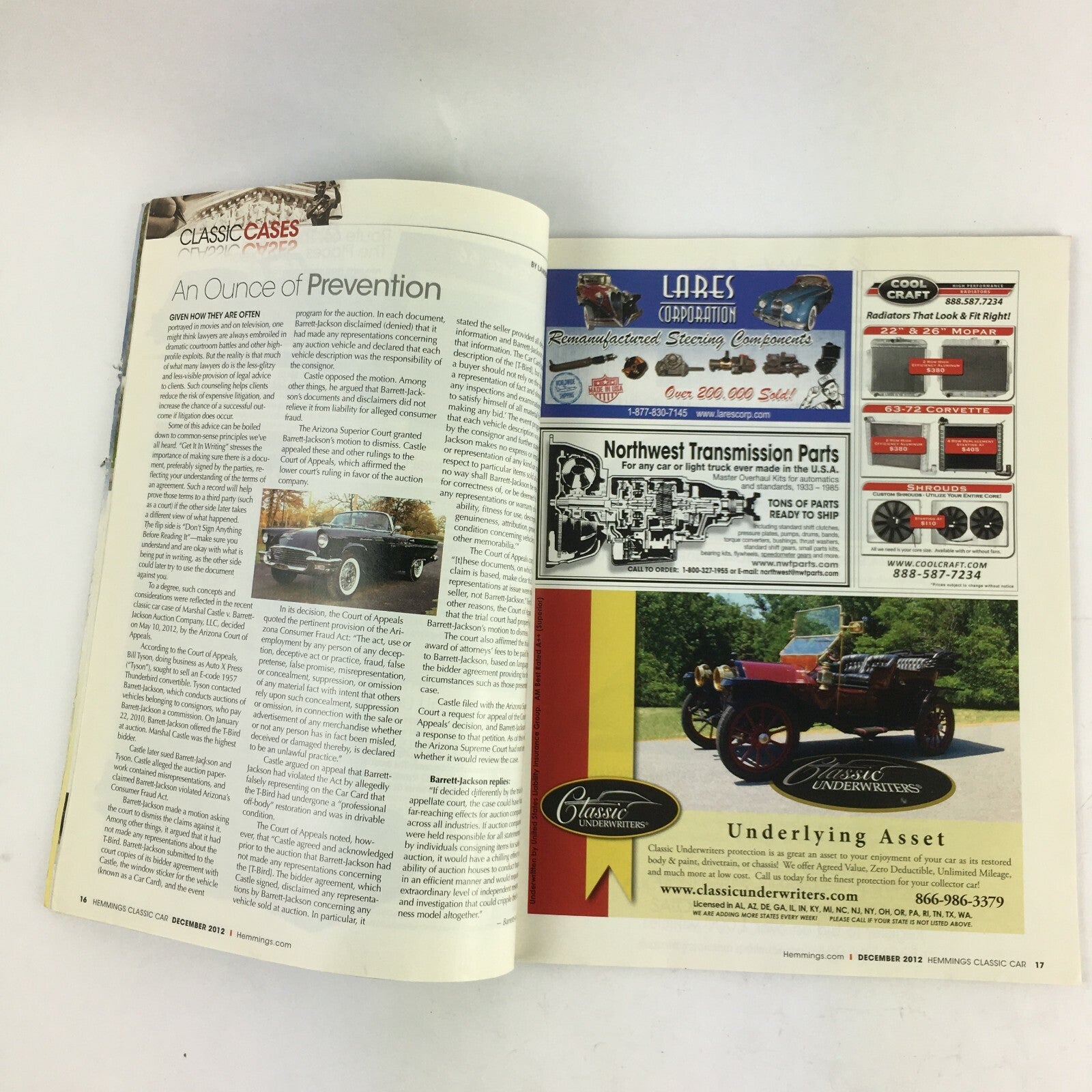 December 2012 Hemmings Classic Car Magazine ART DECO 4X4 Brawn and Beauty