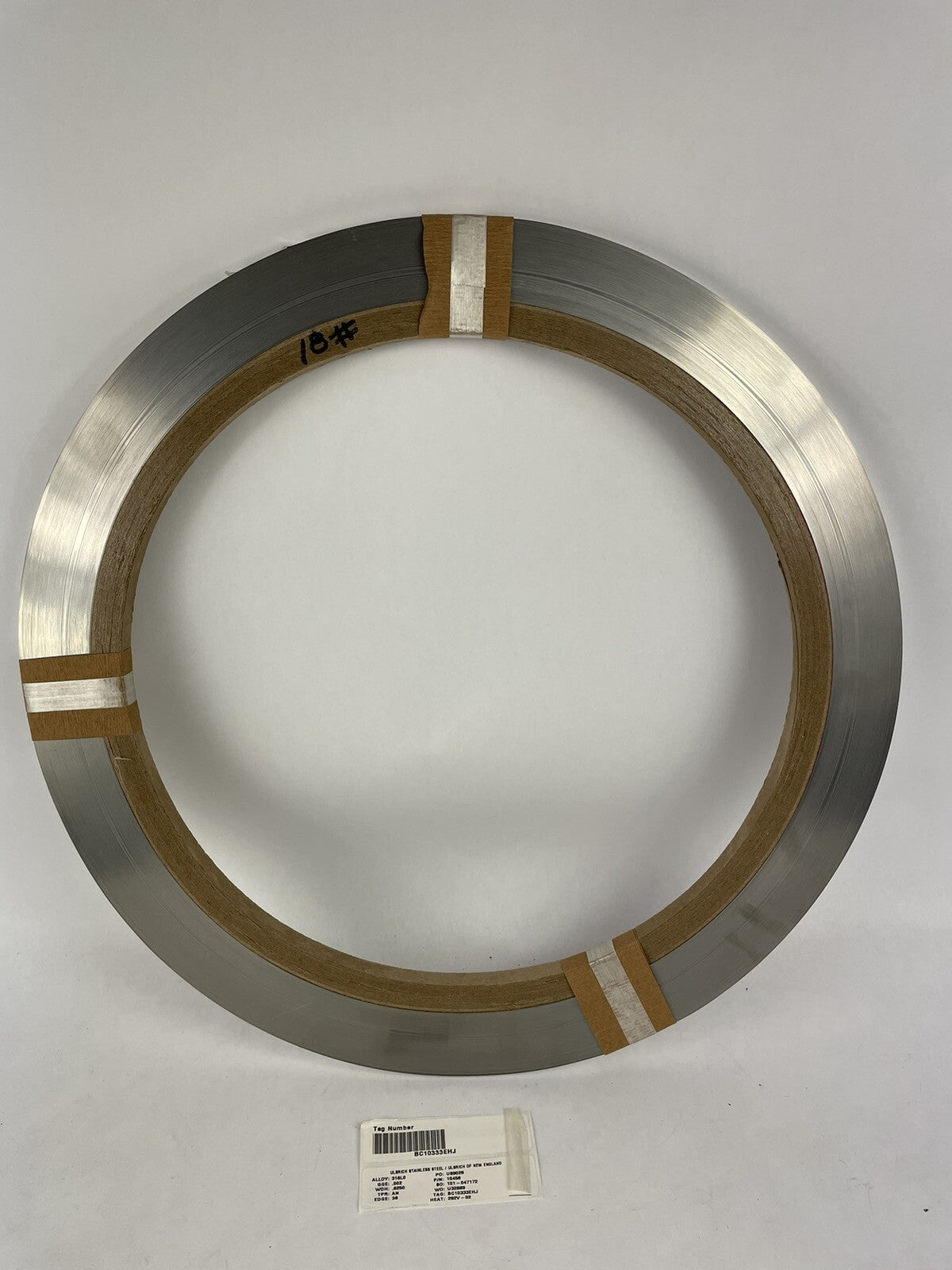 ULBRICH STAINLESS STEEL 316 LO GAUGE: .002" X W 0.6250" ANNEALED HEAT 292v-02