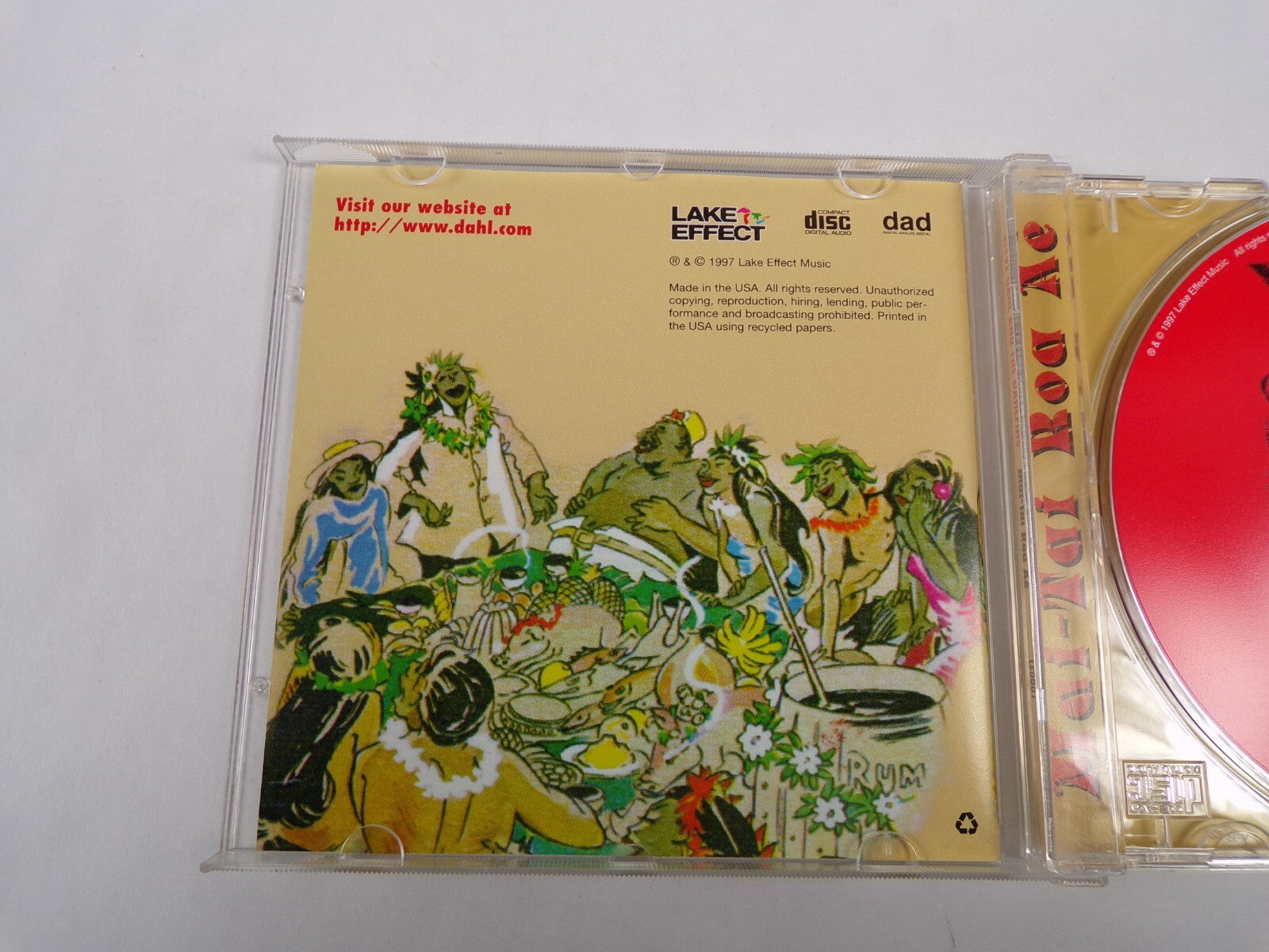 Steve Dahl And The Dahlfins Mai Tai Raa Ae Flying Over The Ocean Route 66 CD#60