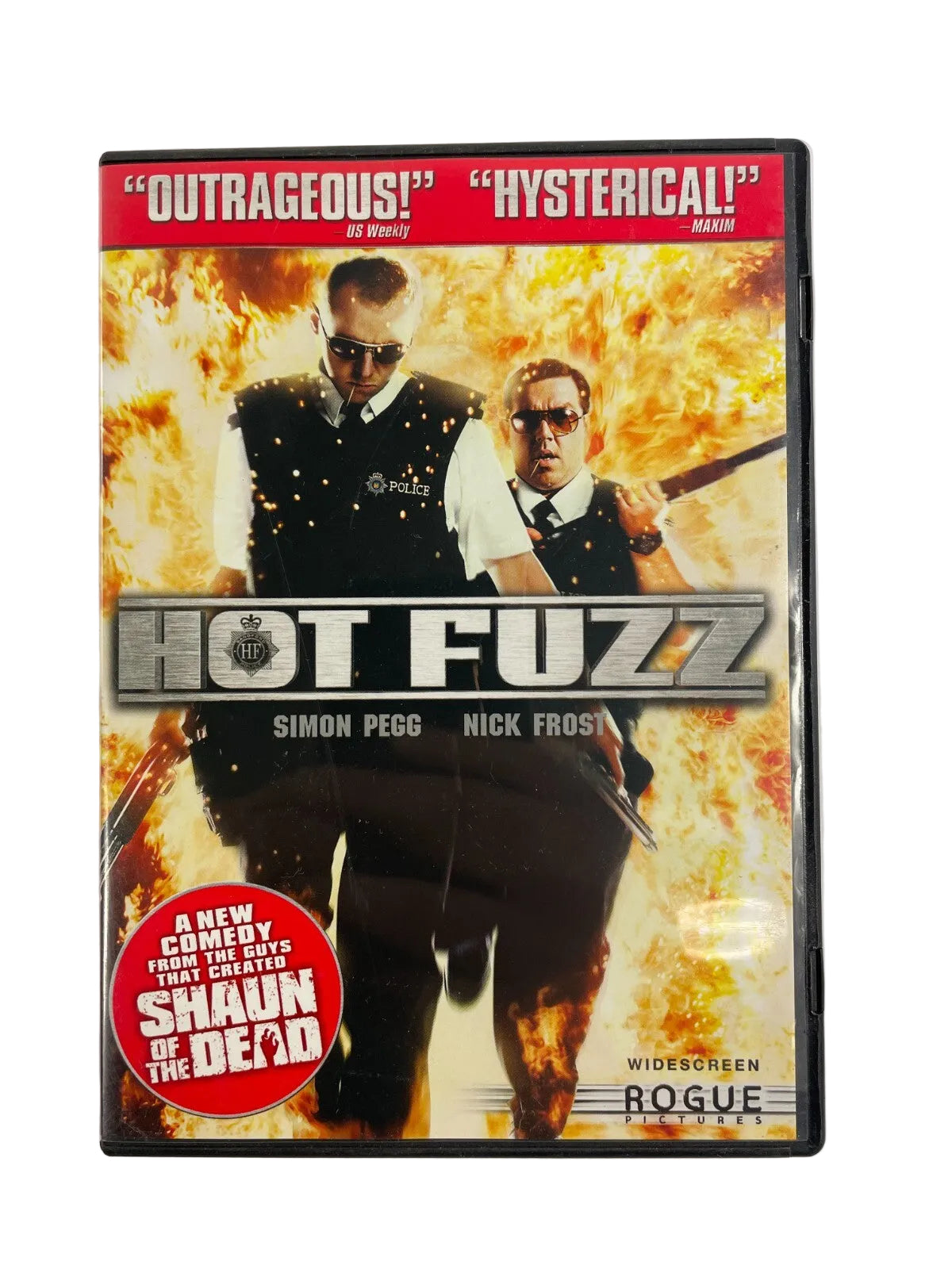 Hot Fuzz Simon Pegg Nick Frost Outrageous Hysterical Rogue Pictures DVD Movies