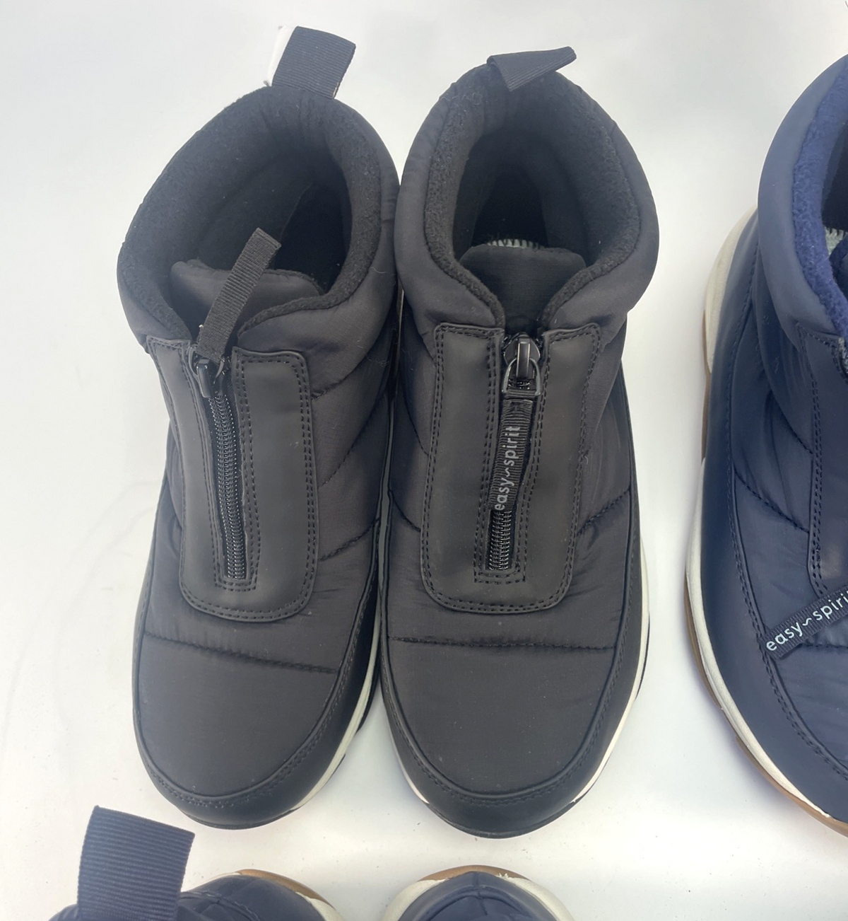 4 x Easy Spirit Wistar Outdoor Comfy Ankle Booties Shoes Blue Black US 7.5 W