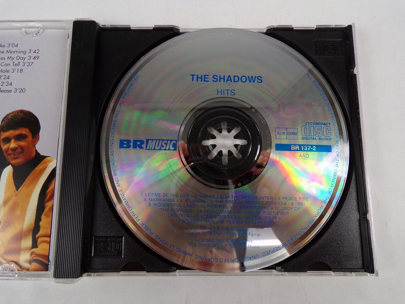 The Shadows Hits Faithful Theme From The Deerhunter Atlantis CD#33