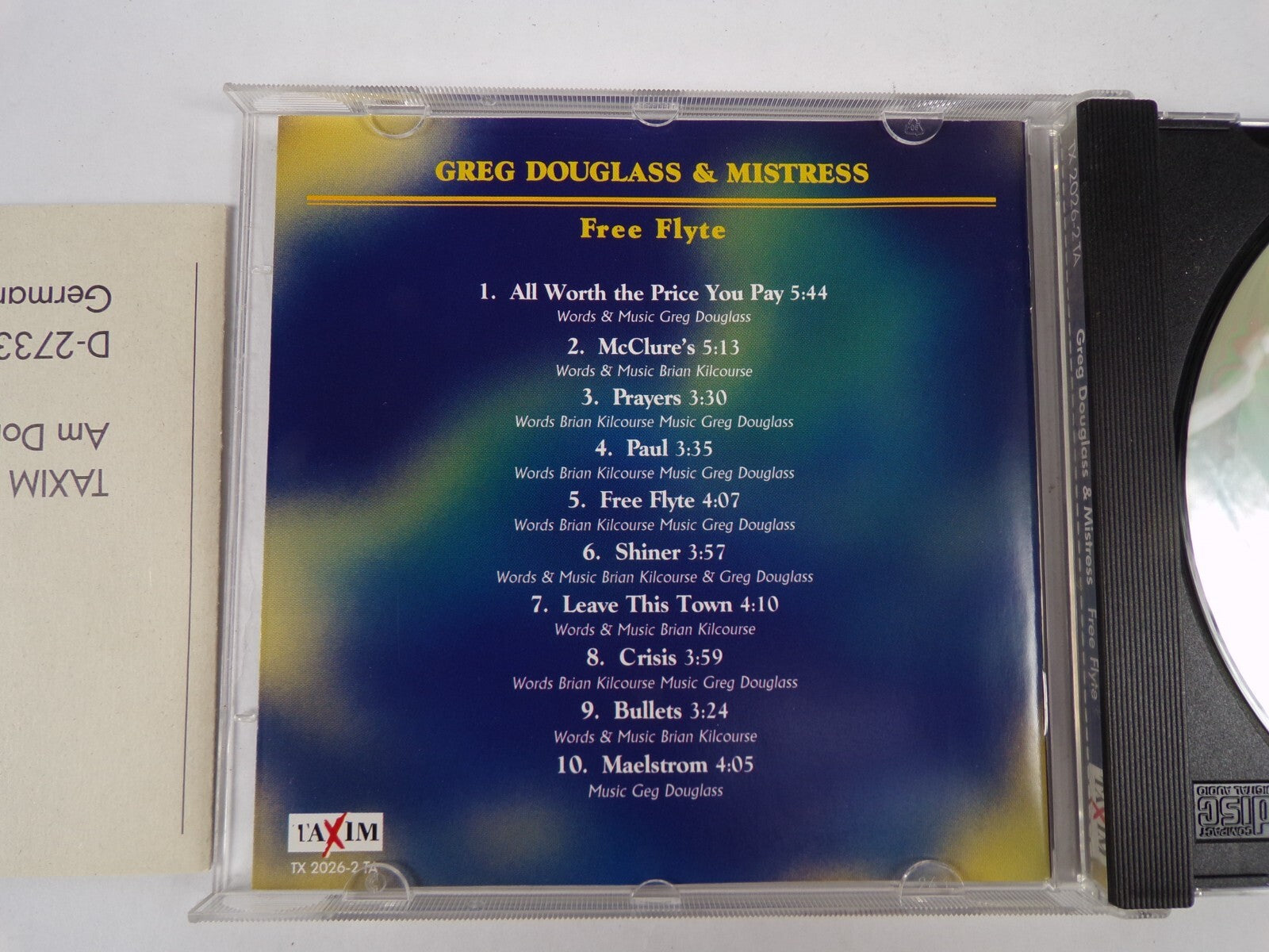 Greg Douglass & Mistress CD #11