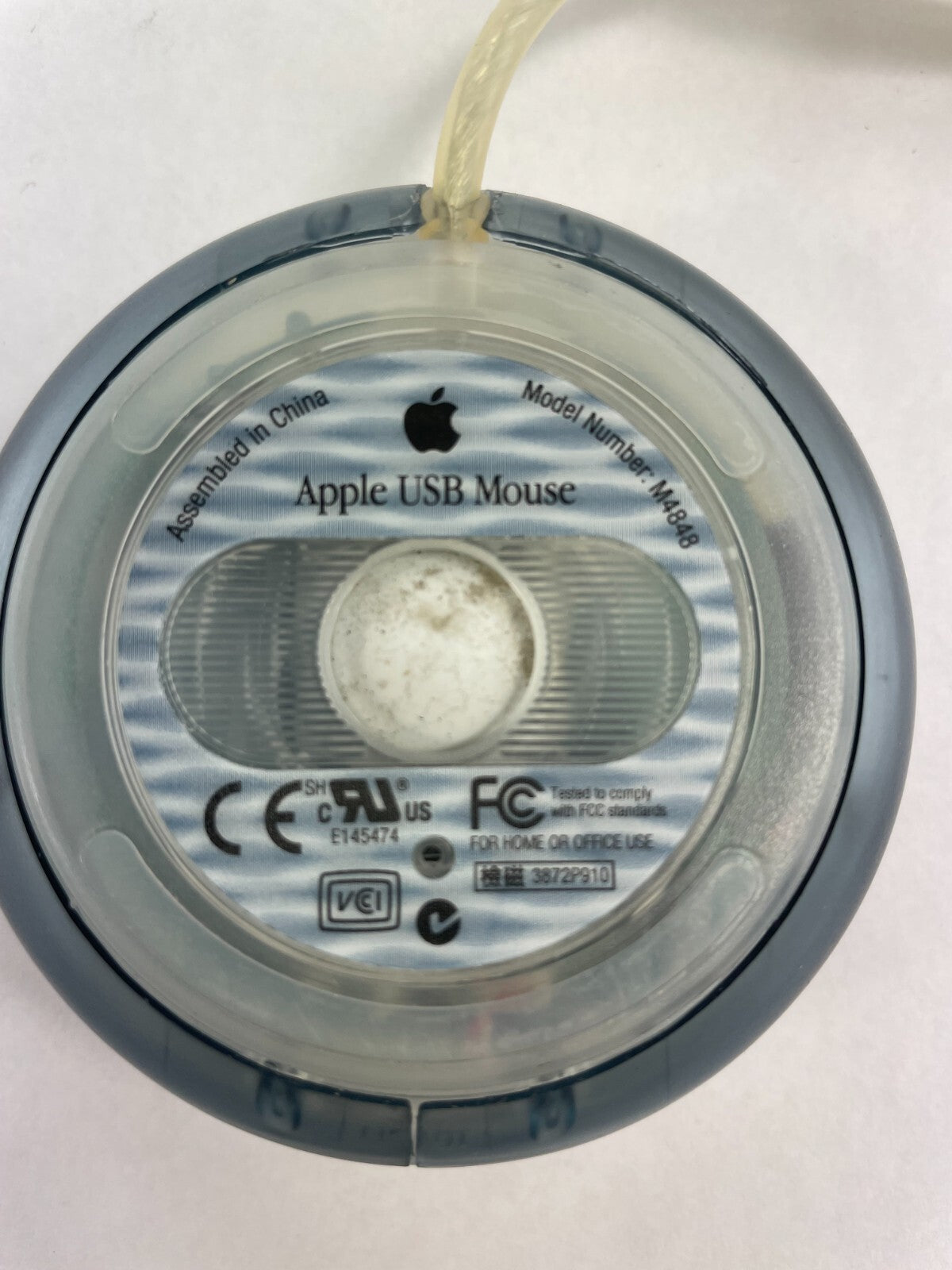 Vintage Apple USB Mouse Model Number M4848 For Home or Office Use