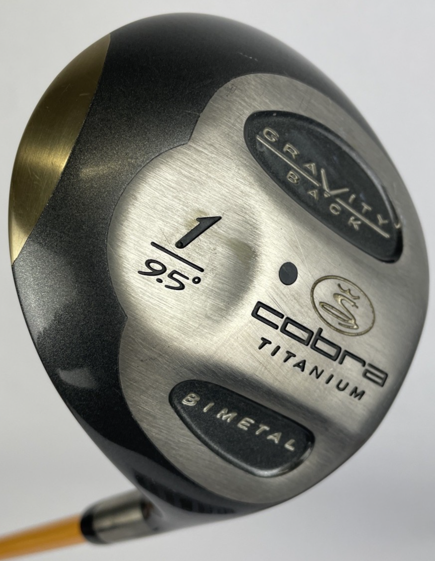 King Cobra Gravity Back Fairway DRIVER 9.5 Deg Graphite Stiff S RH OG Grip VGC