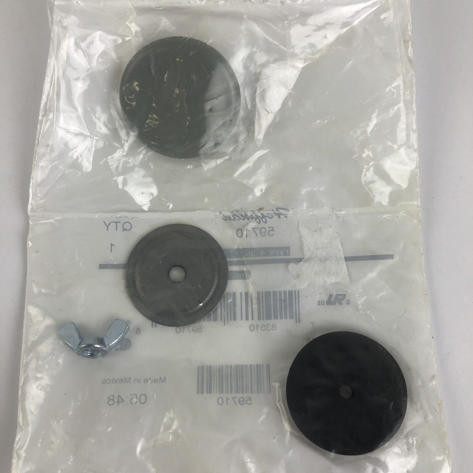 Hoffman 59710 A-S075 4, 3R, 12, 13 Hole Plug Seal Sealed New in Package - LOOK