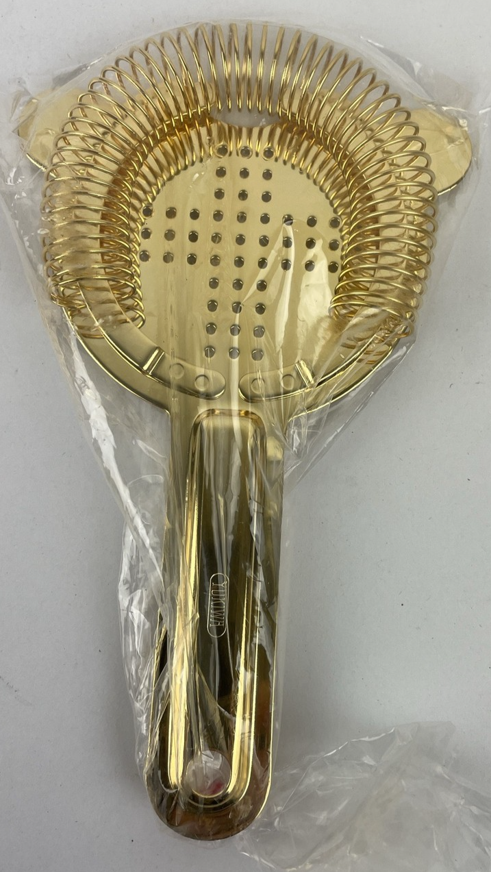 Yukiwa Gold Hawthorne Martini UMAMI Strainer Barware 36060146 Brand New - JAPAN